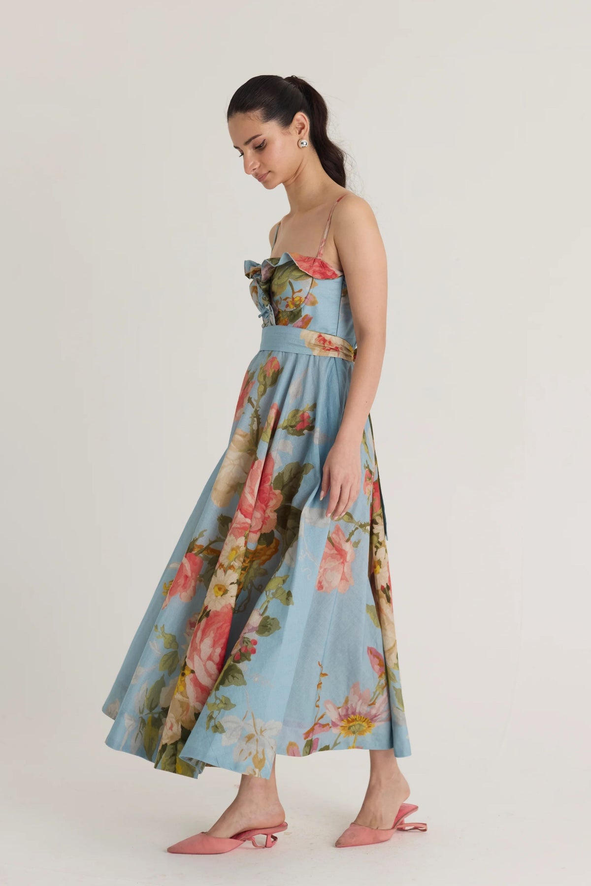 Taffy Cotton Frills Dress