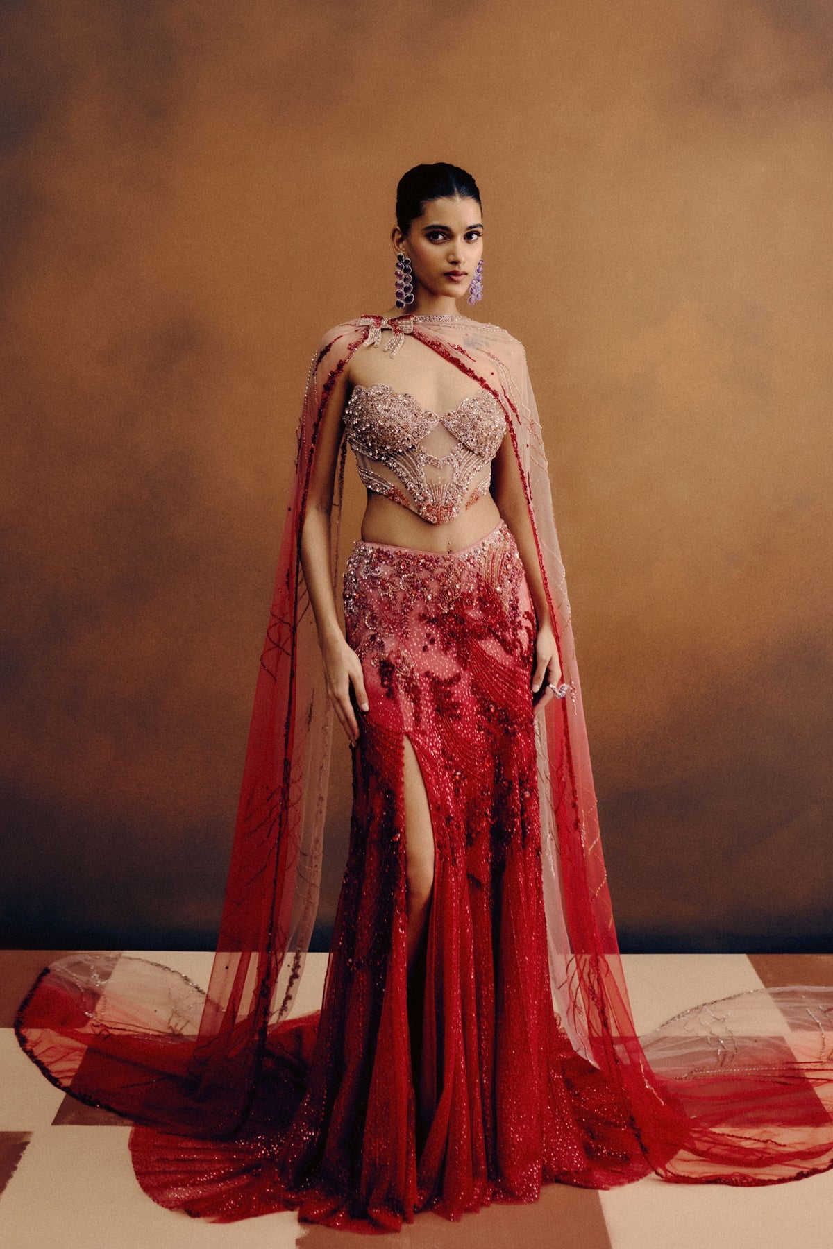 Rosarae Corset And Skirt Set