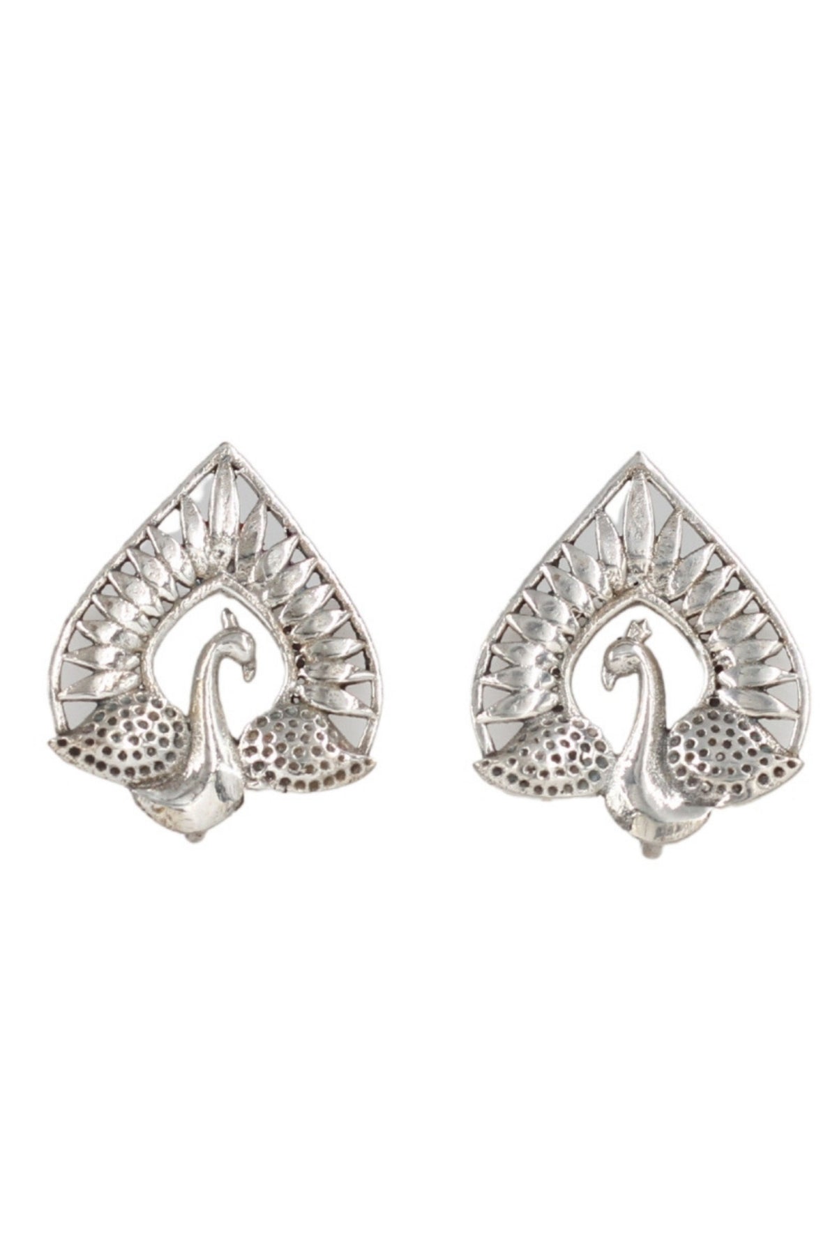 Handcrafted Earrings in Silver