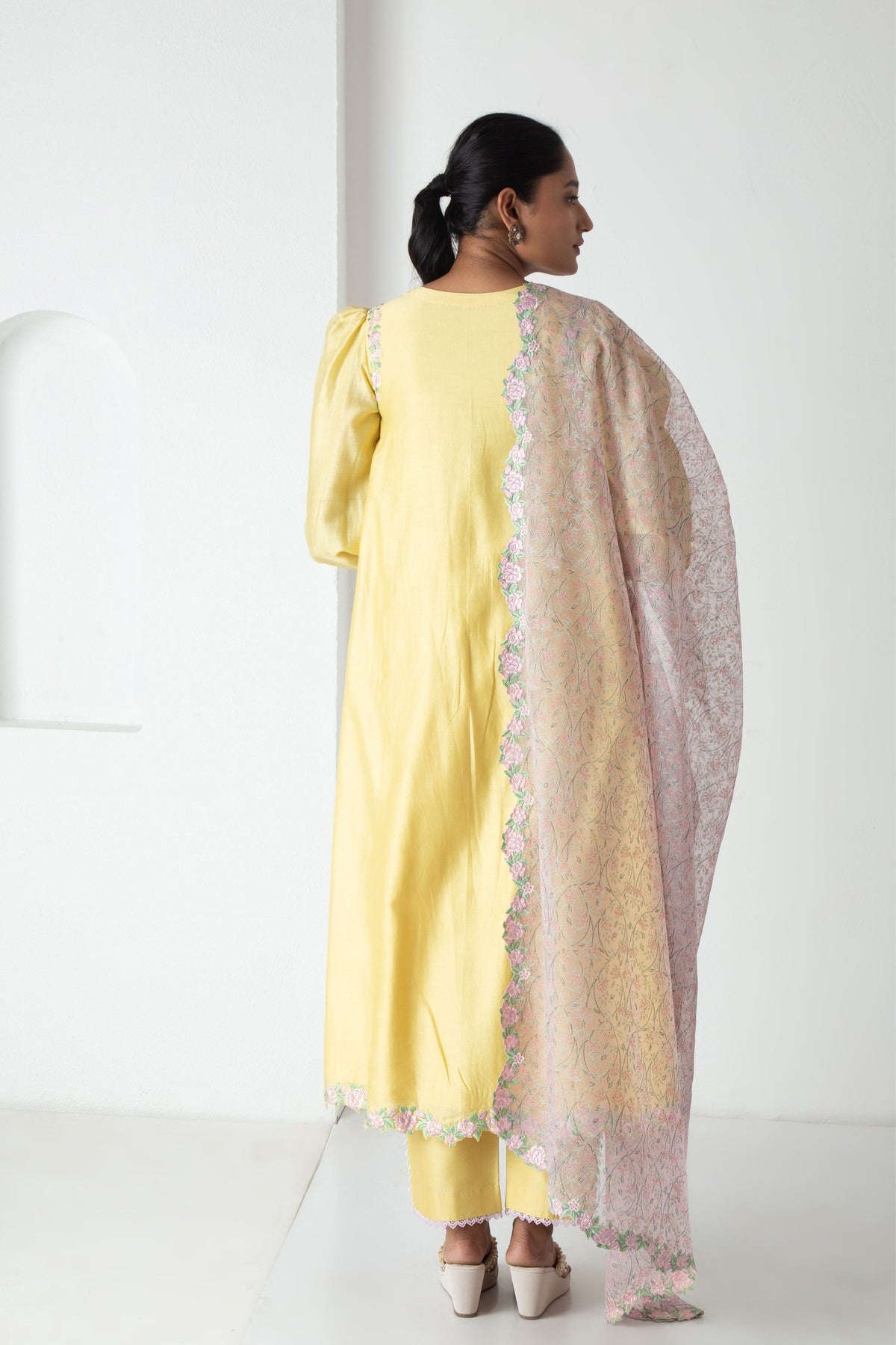 Yellow Aria Kurta Set