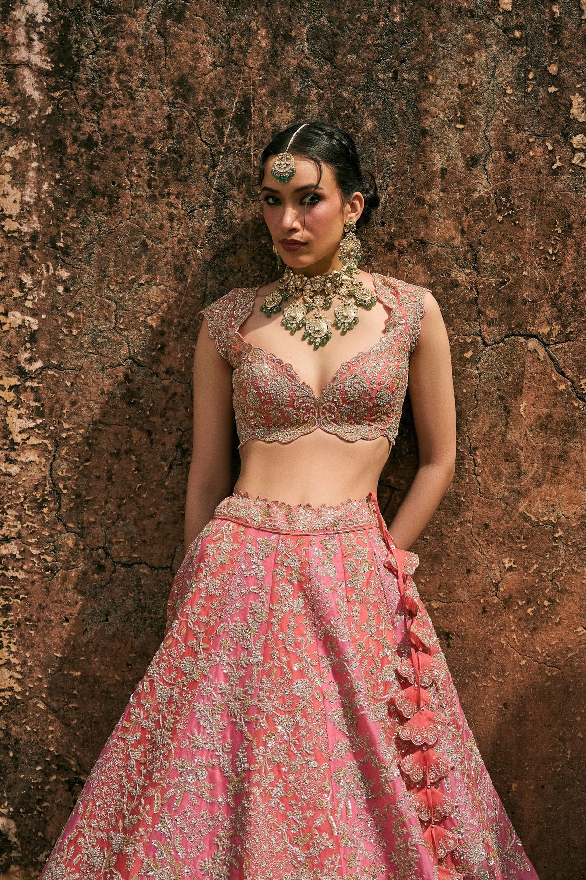 Vajra Lehenga Set