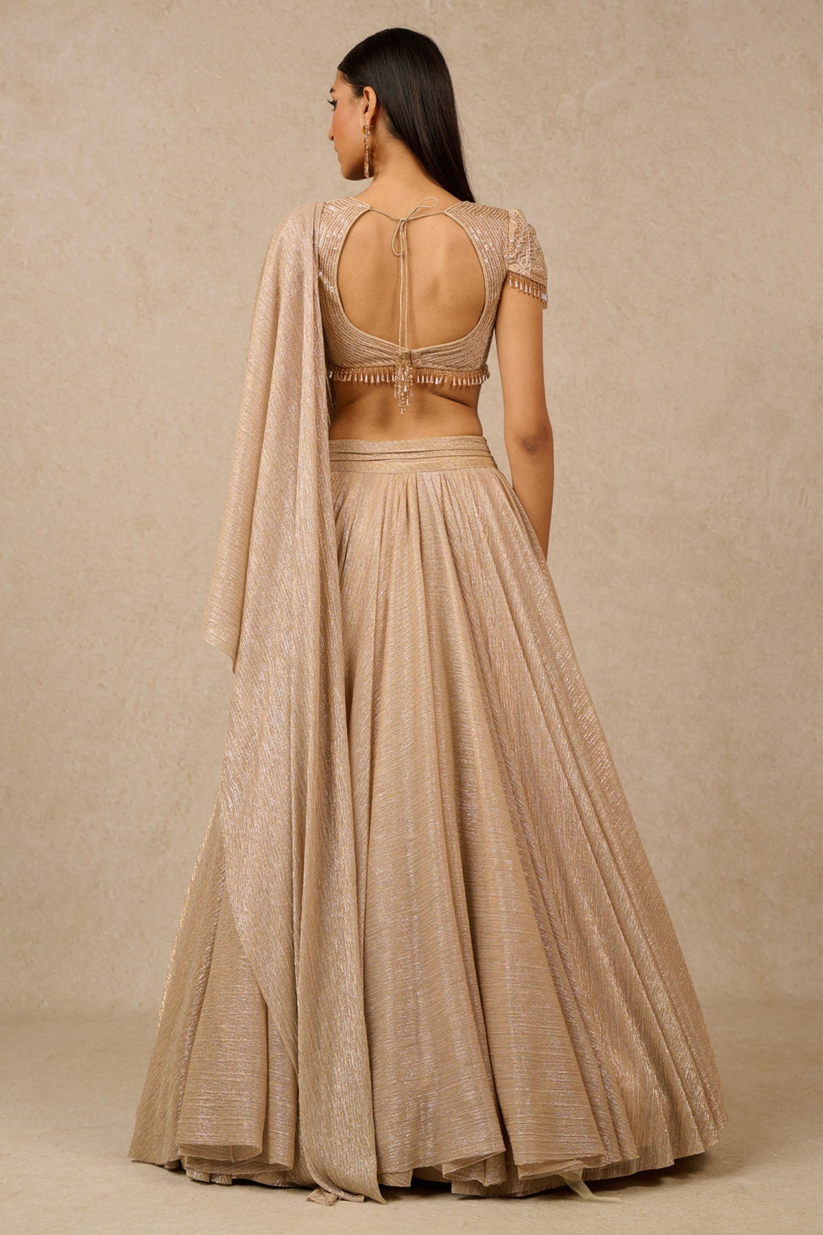 Champagne Lehenga