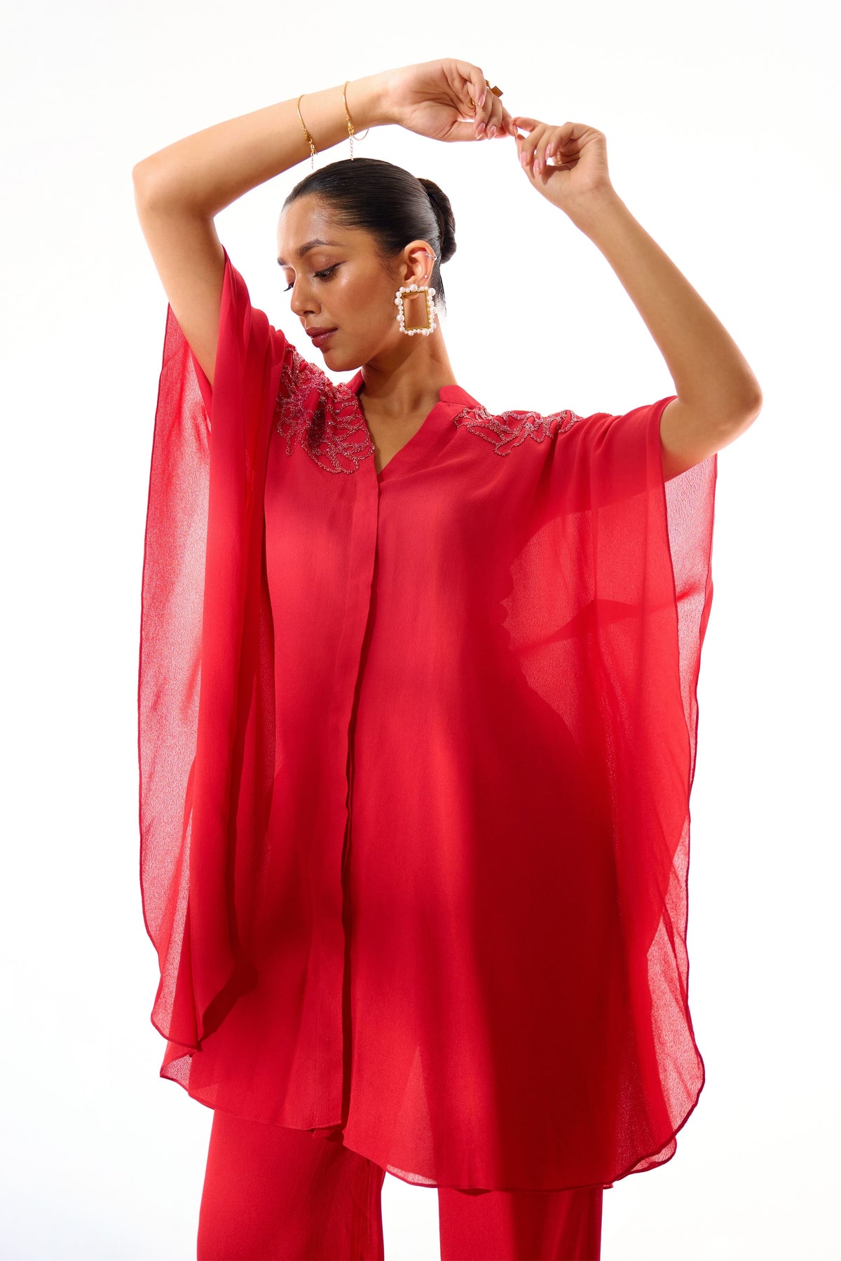 Ruby Kaftan Set
