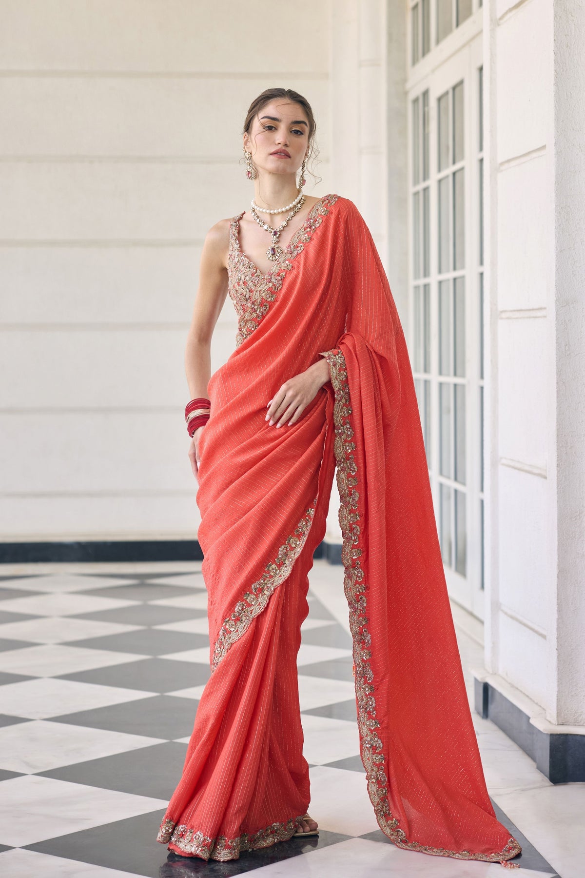 Cosmos Saree Set