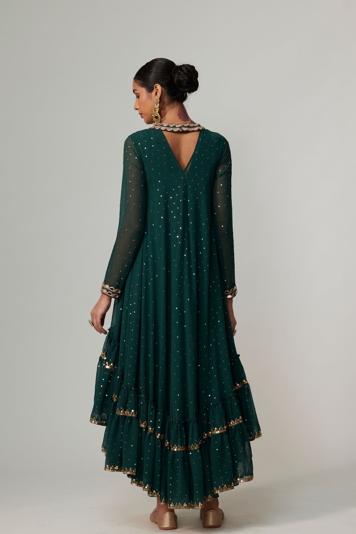 Jade Green Dhoti Kurta Set
