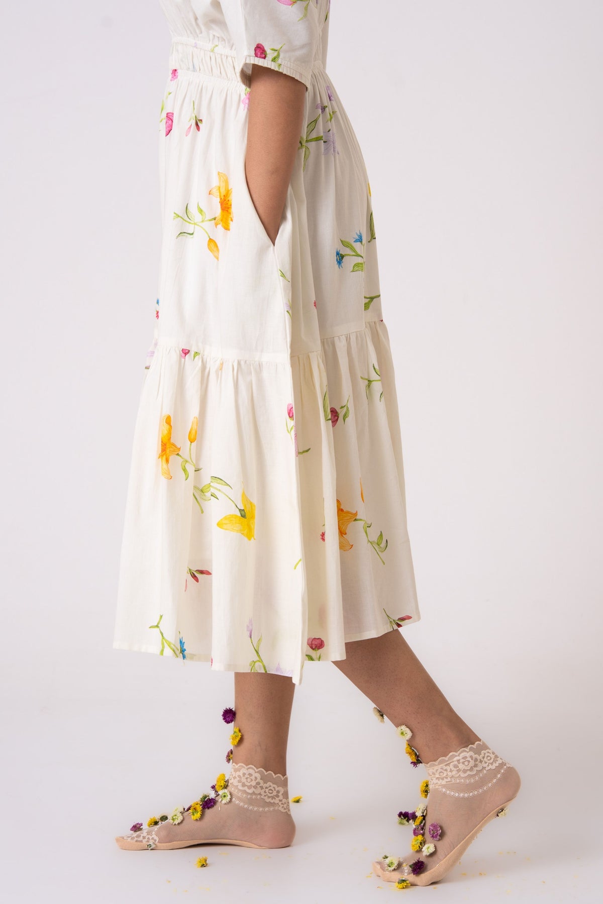 Noor Floral Elegance Dress