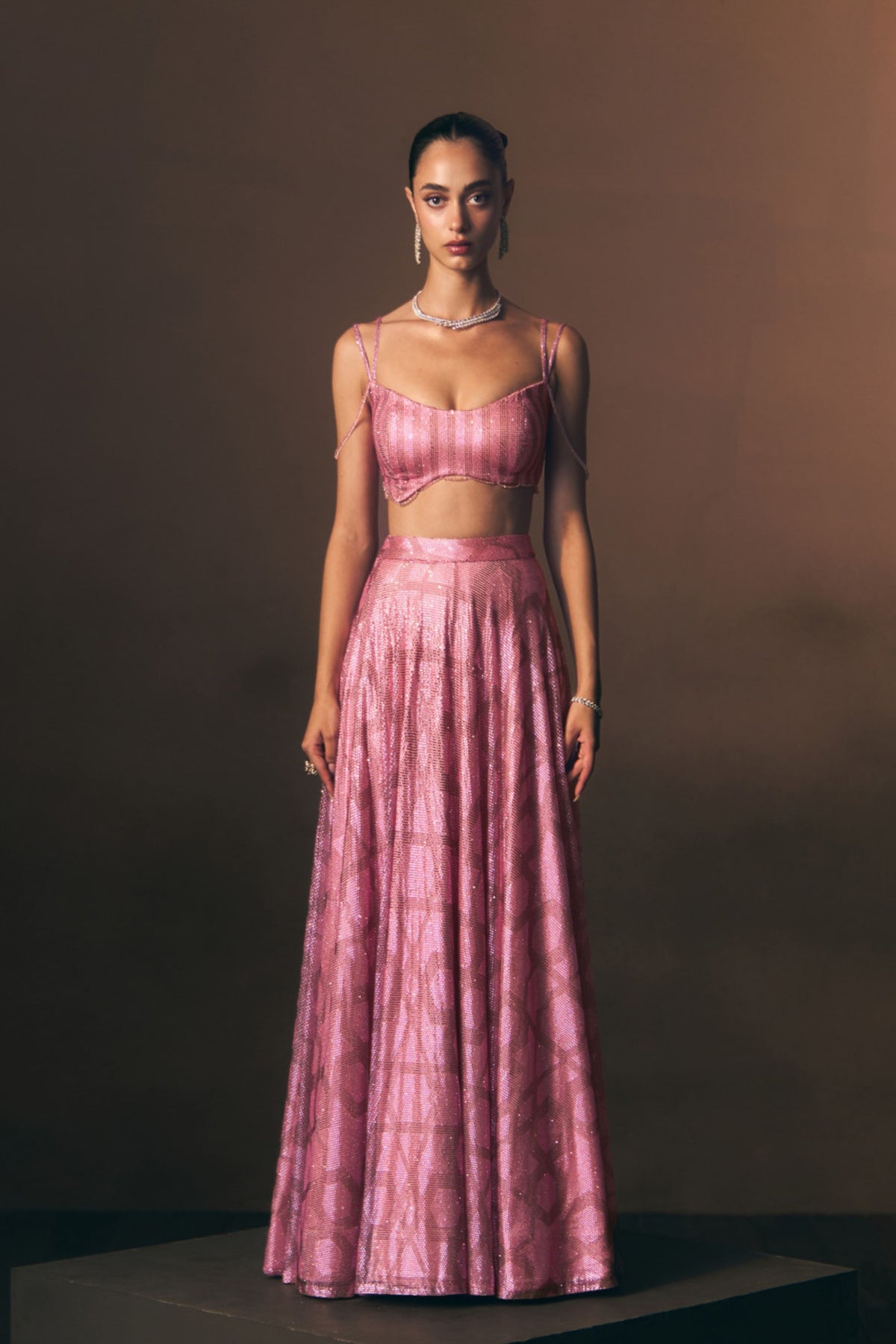 Peony Lehenga Skirt Set