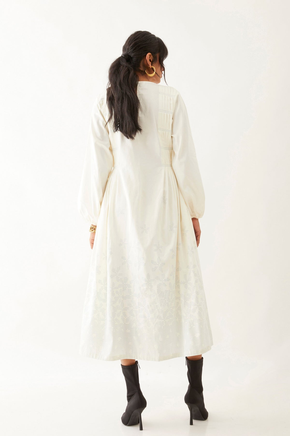 Hazel Off White Dress