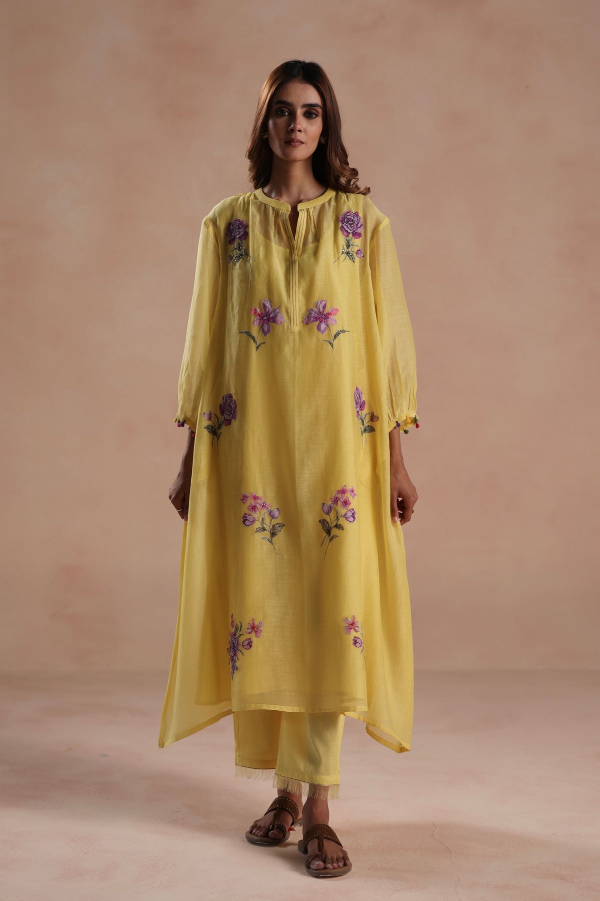 Urvi Yellow Kurta Set