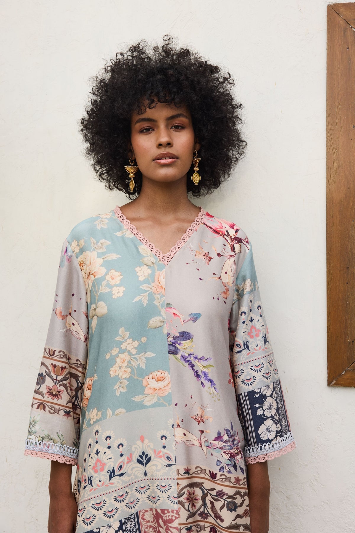 Ira Chanderi Kurta Set
