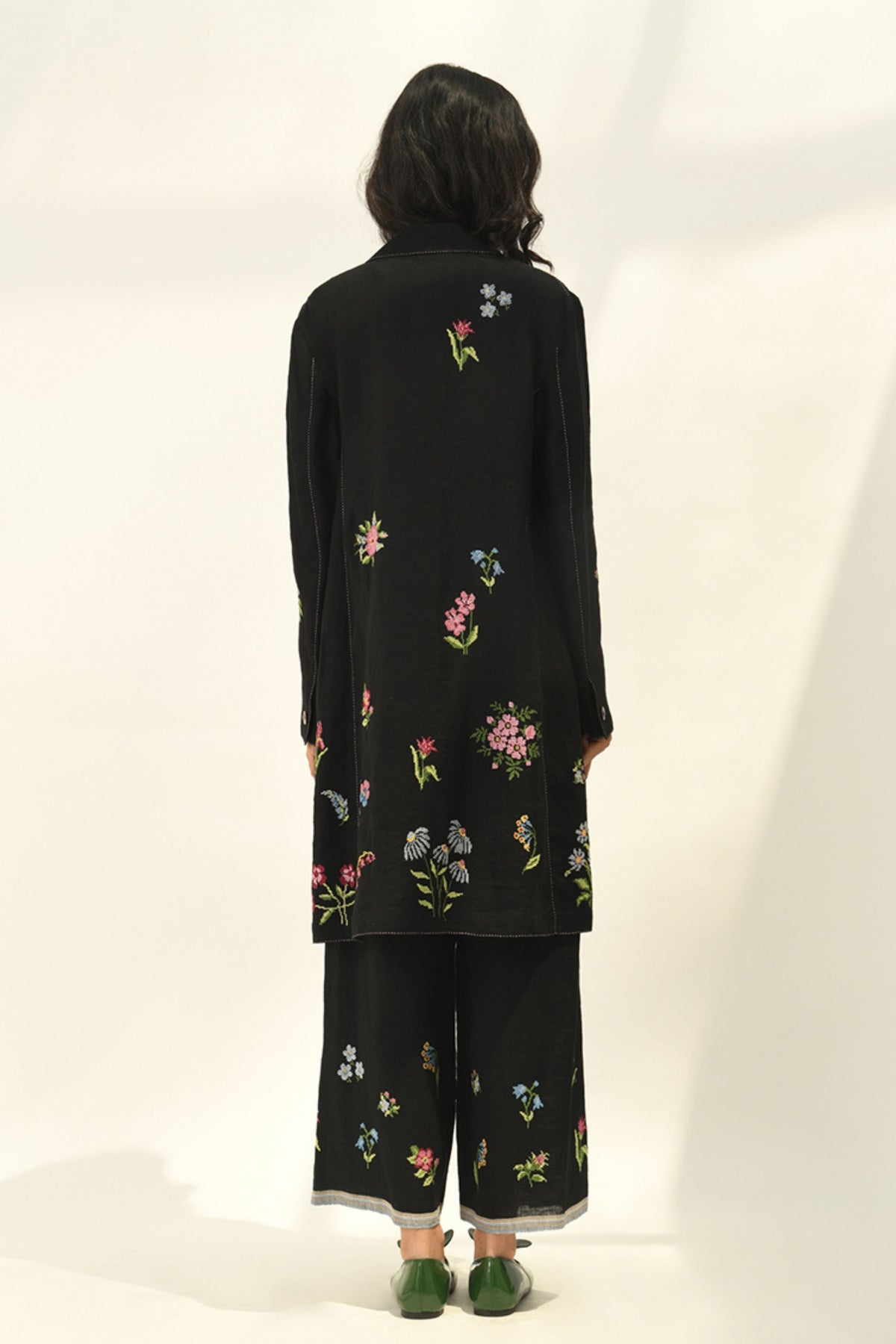 Delbard Embroidered Pants