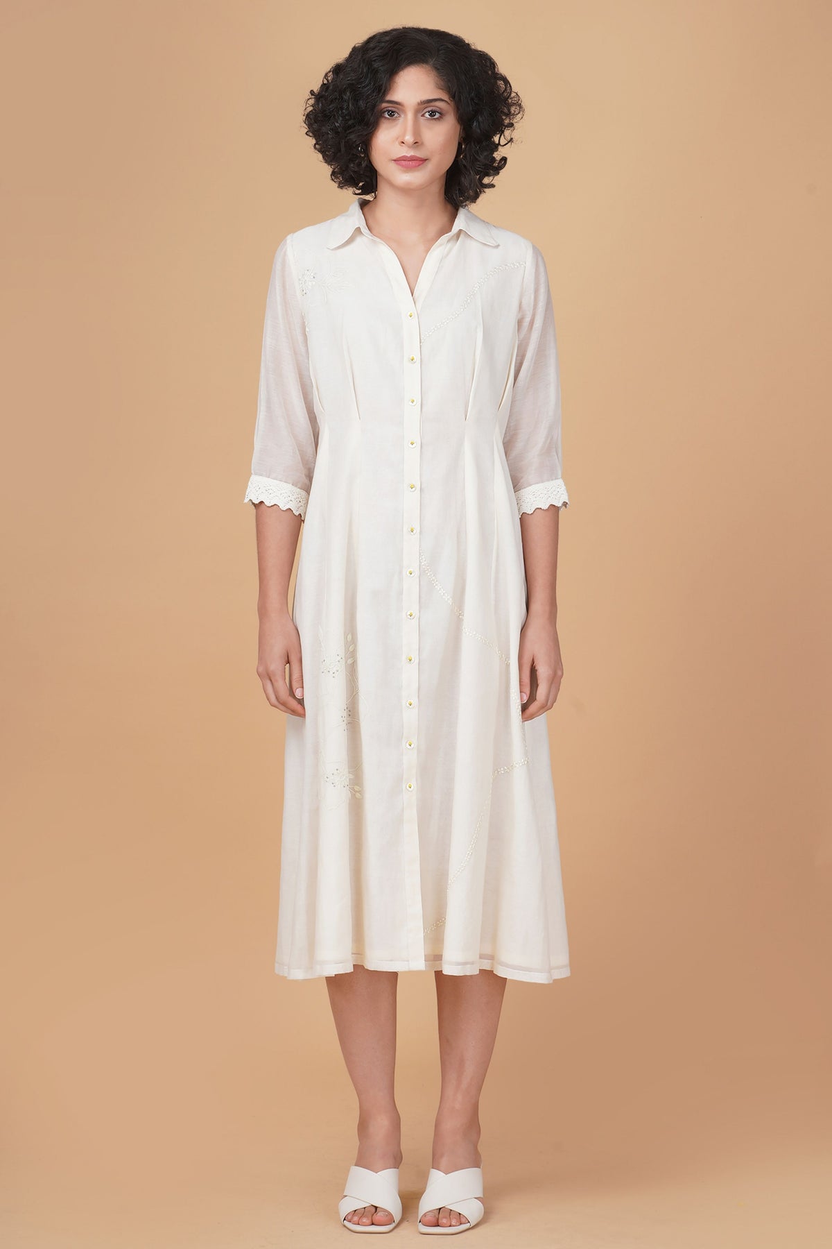 Azisai Ivory Dress