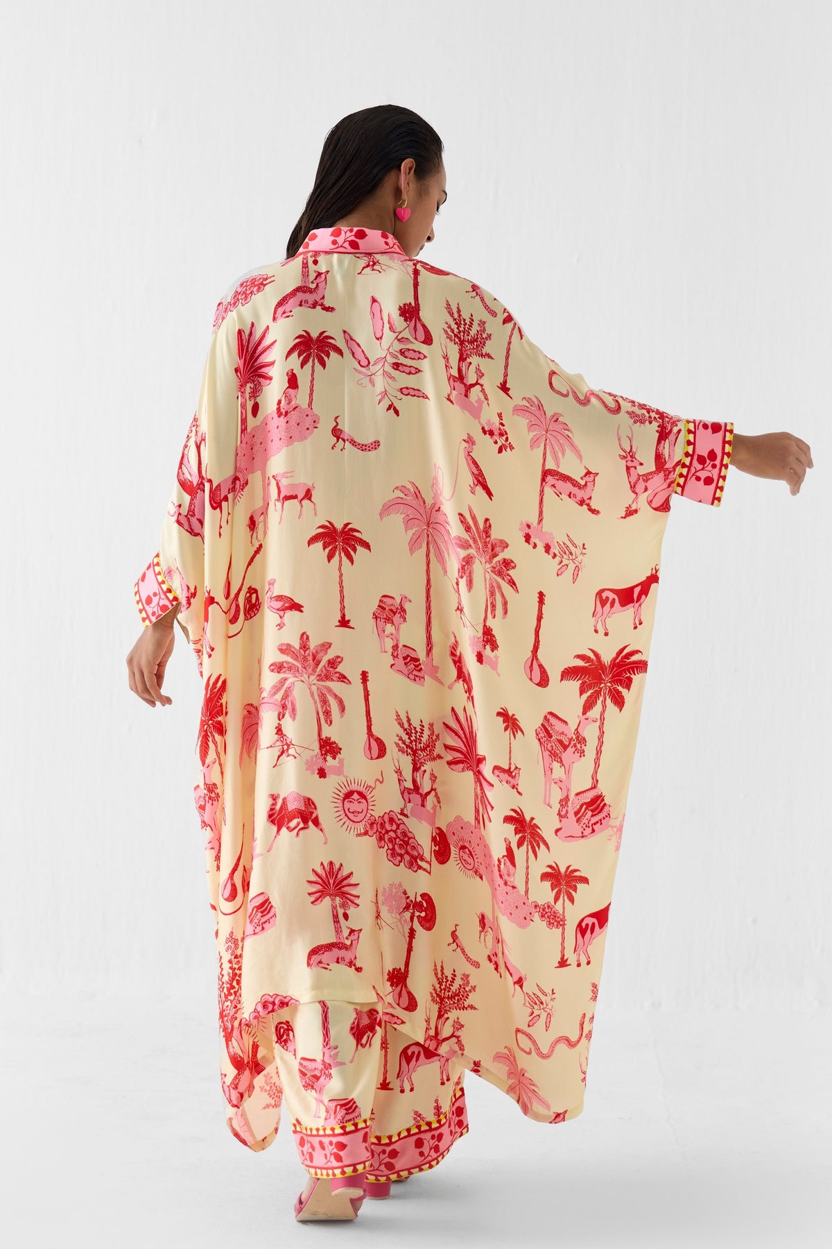 Sawai Front Button Kimono Co-ord Set