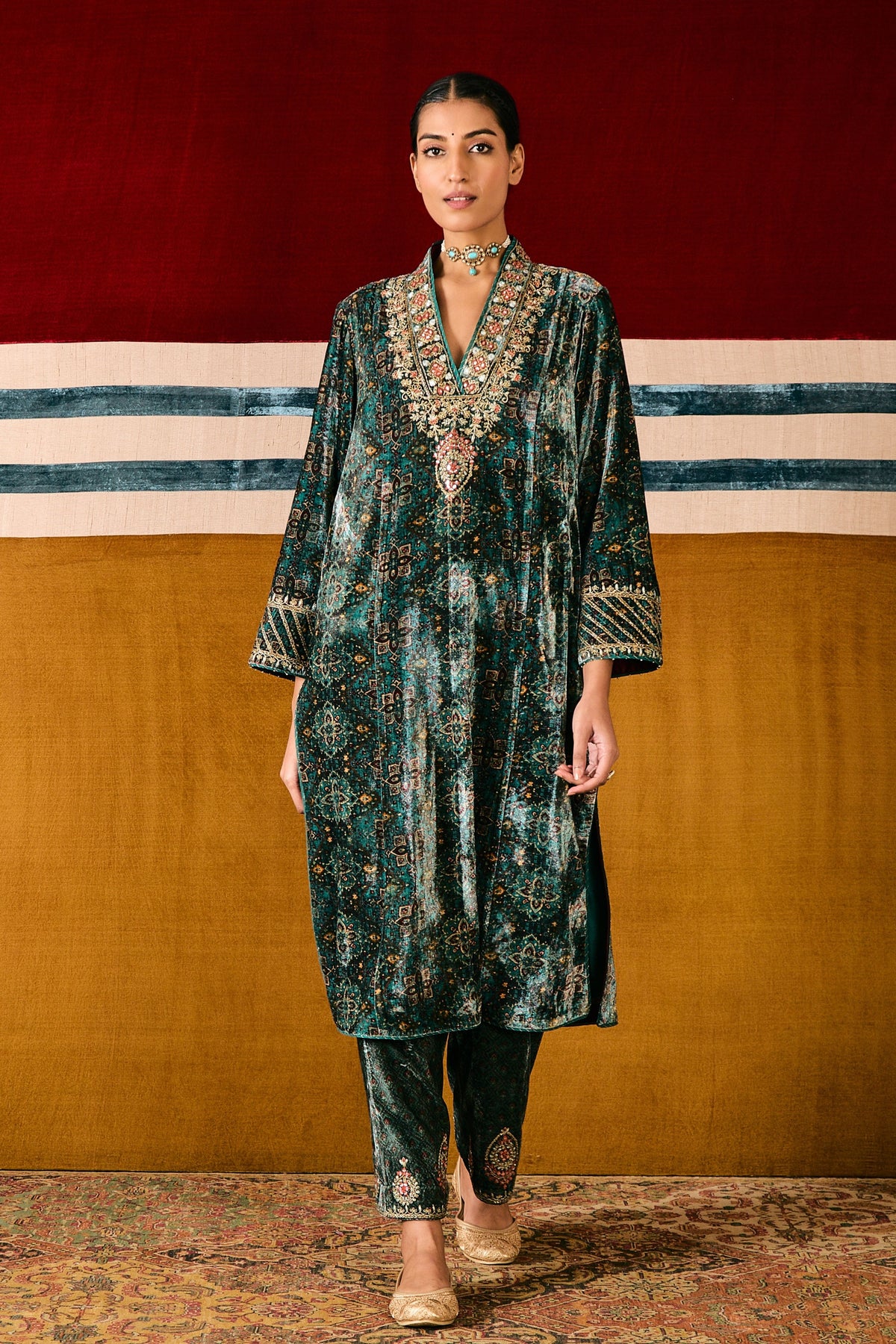 Sajal Kurta Set