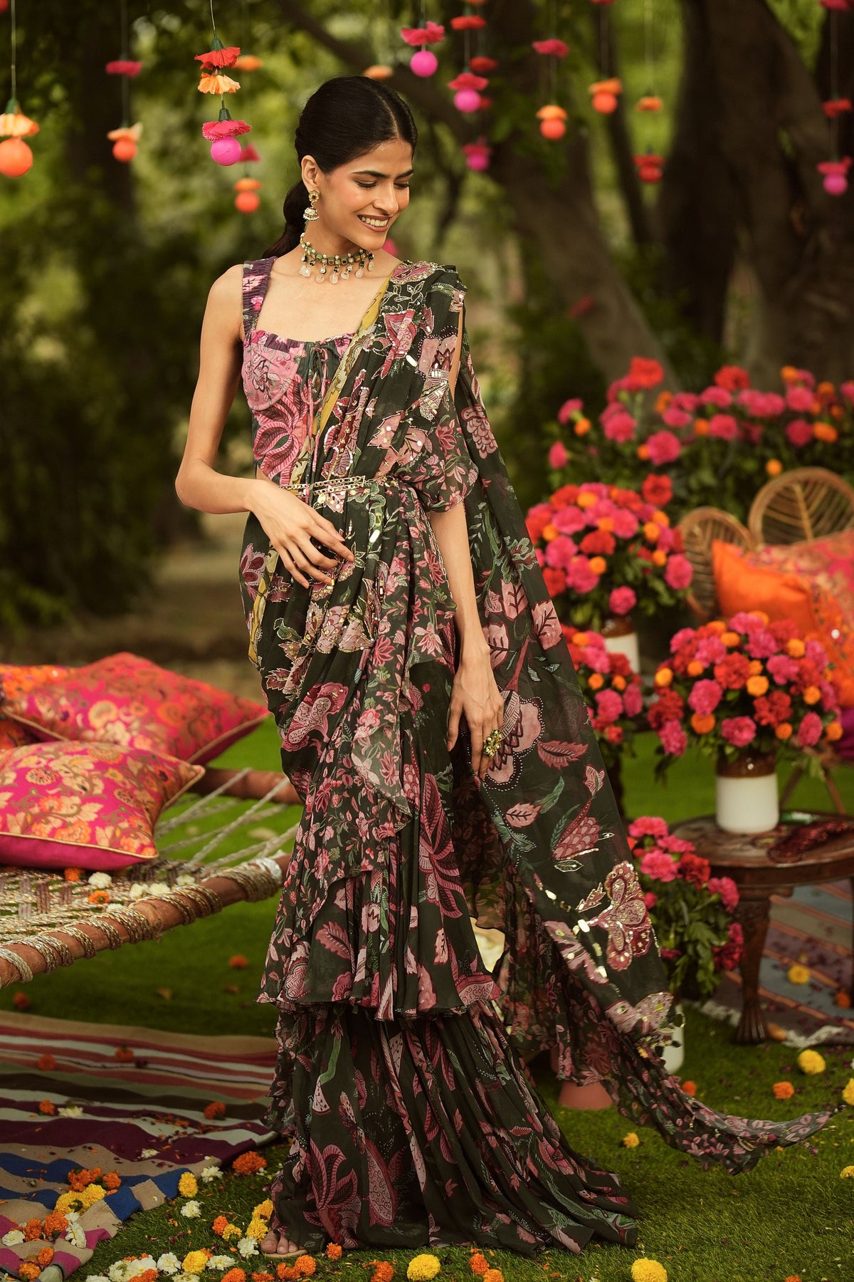 Maryam Saree Set