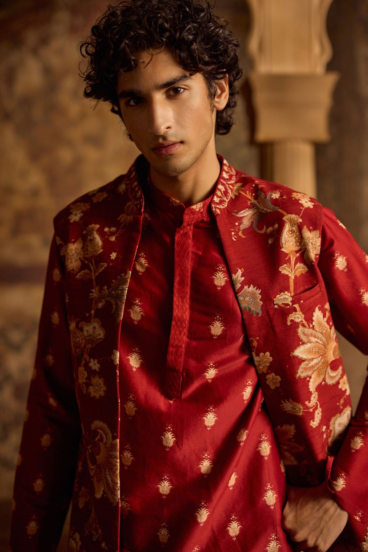 Viransh Nehru Jacket Set