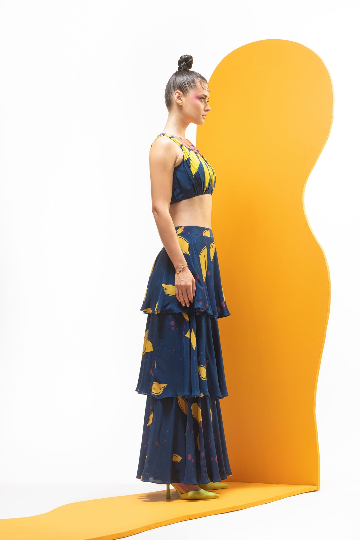 Why Not Blue Skirt Set