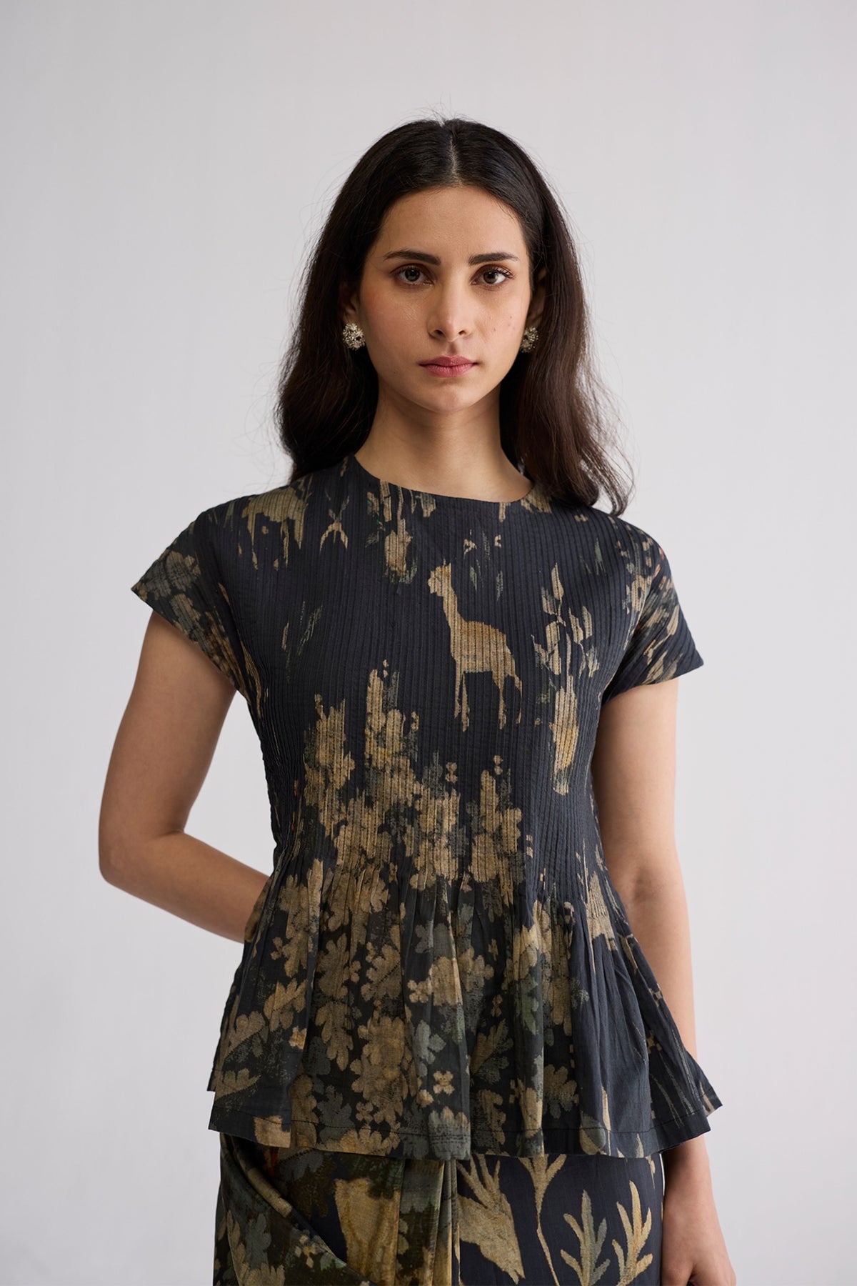 Banyan Pintucks Blouse