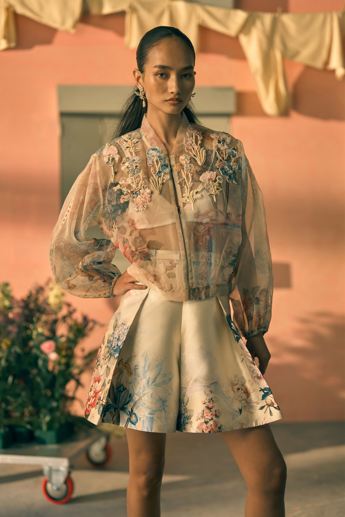 Porto Honeyed Haze Jacket Set