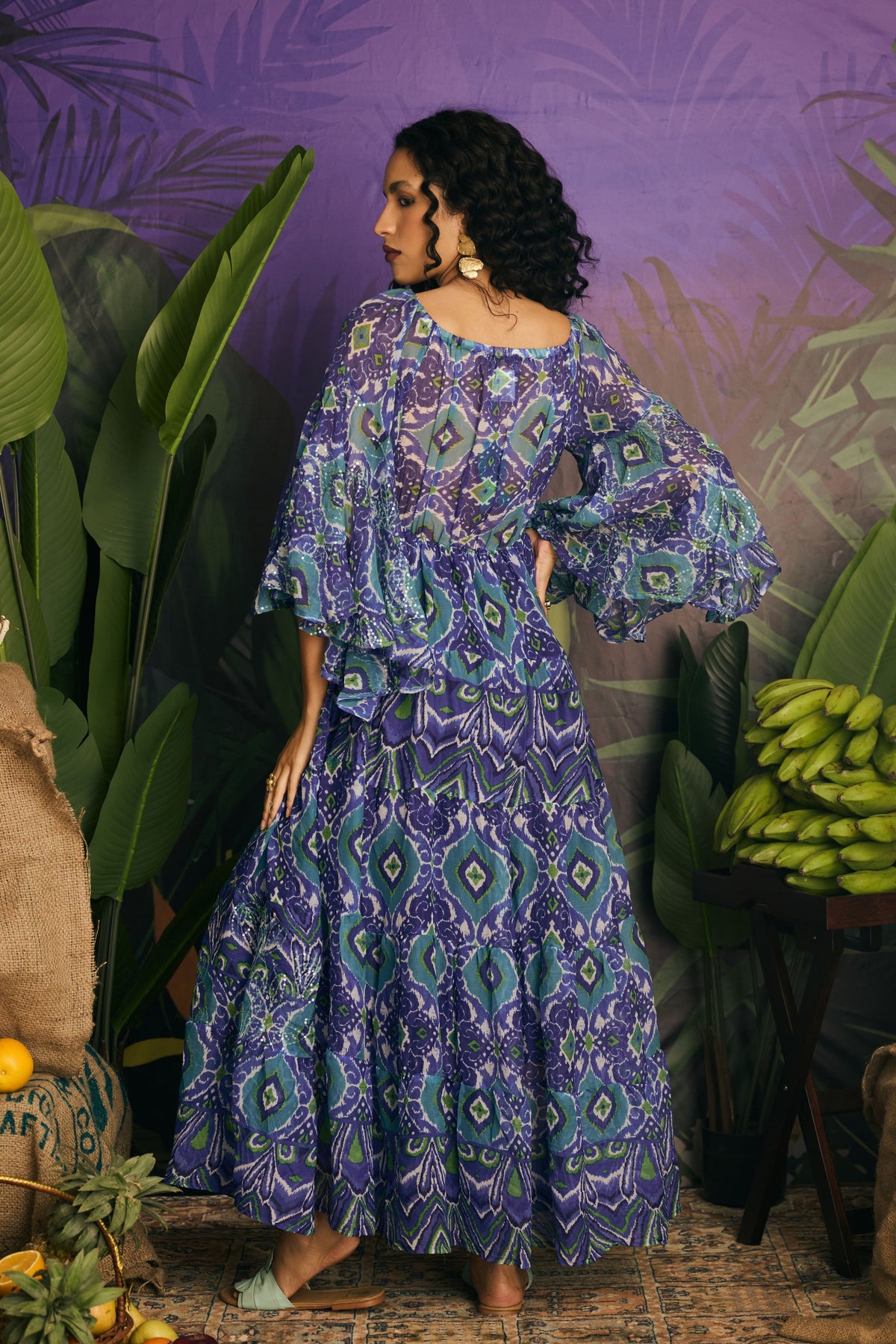 Long Flair Maxi