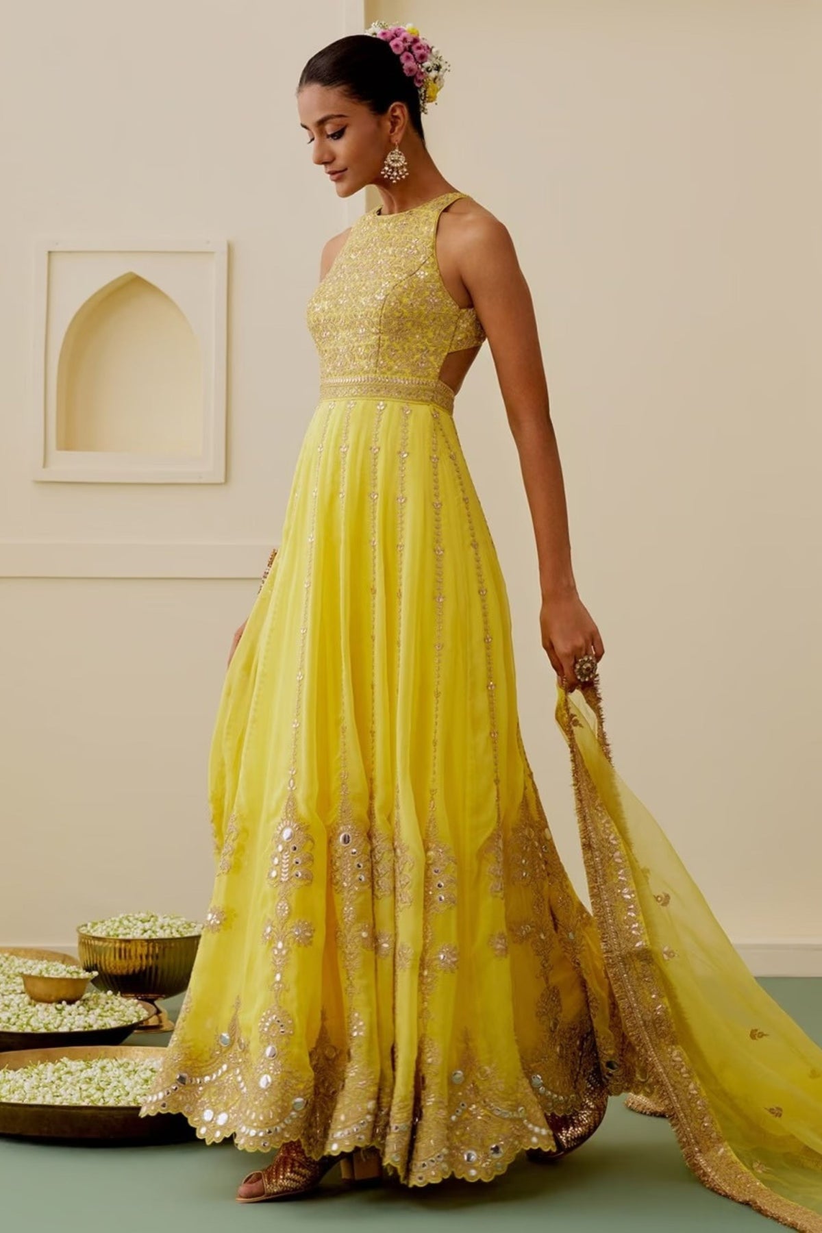 Zarmina Anarkali Set