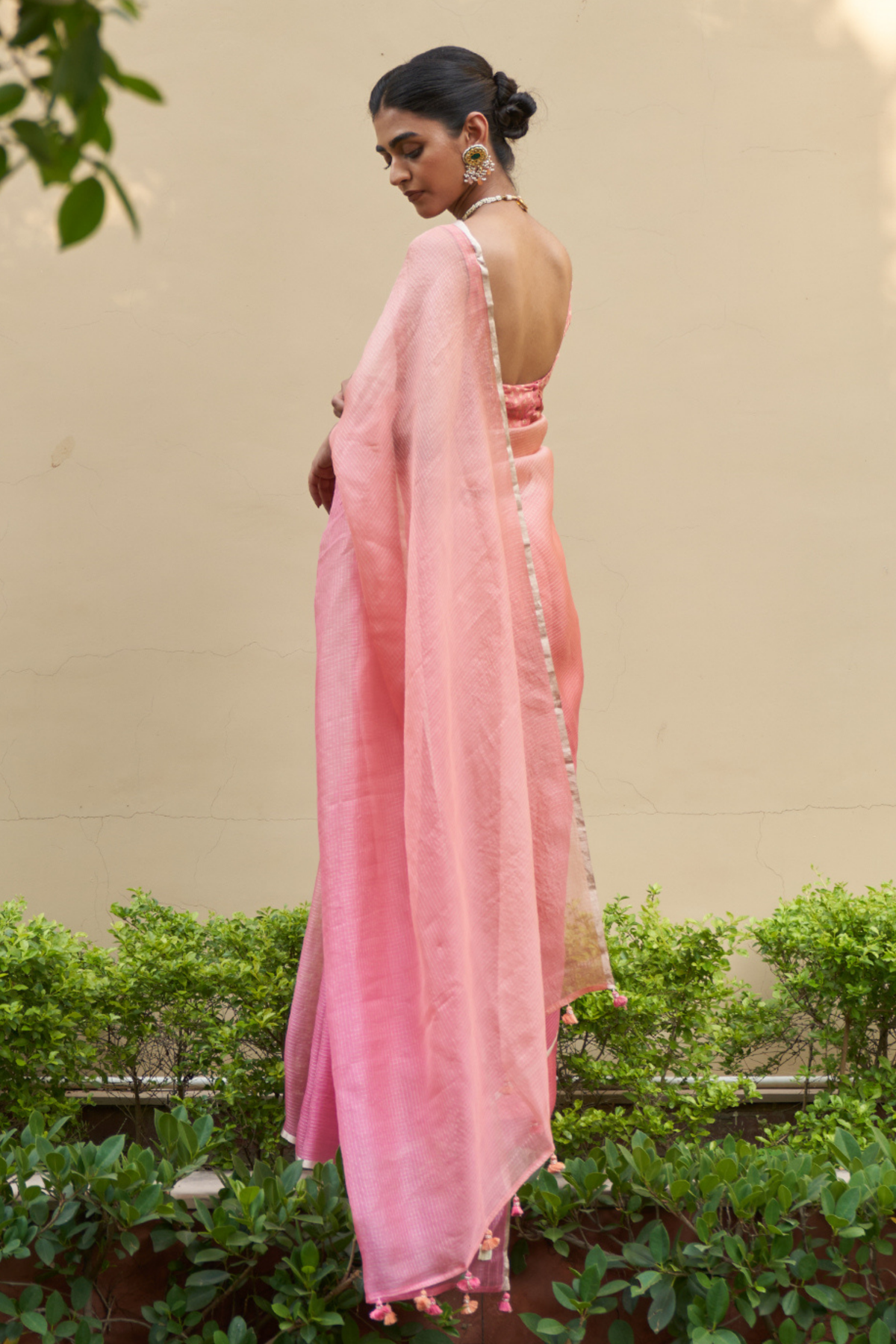 Urmi Pink Saree