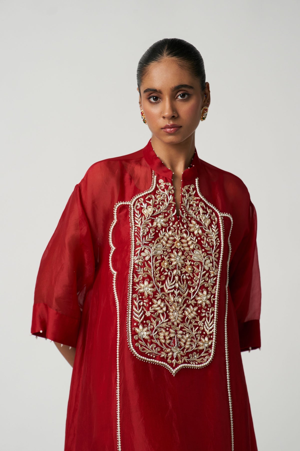 Ruby Gul-e-mehrab Kurta Set