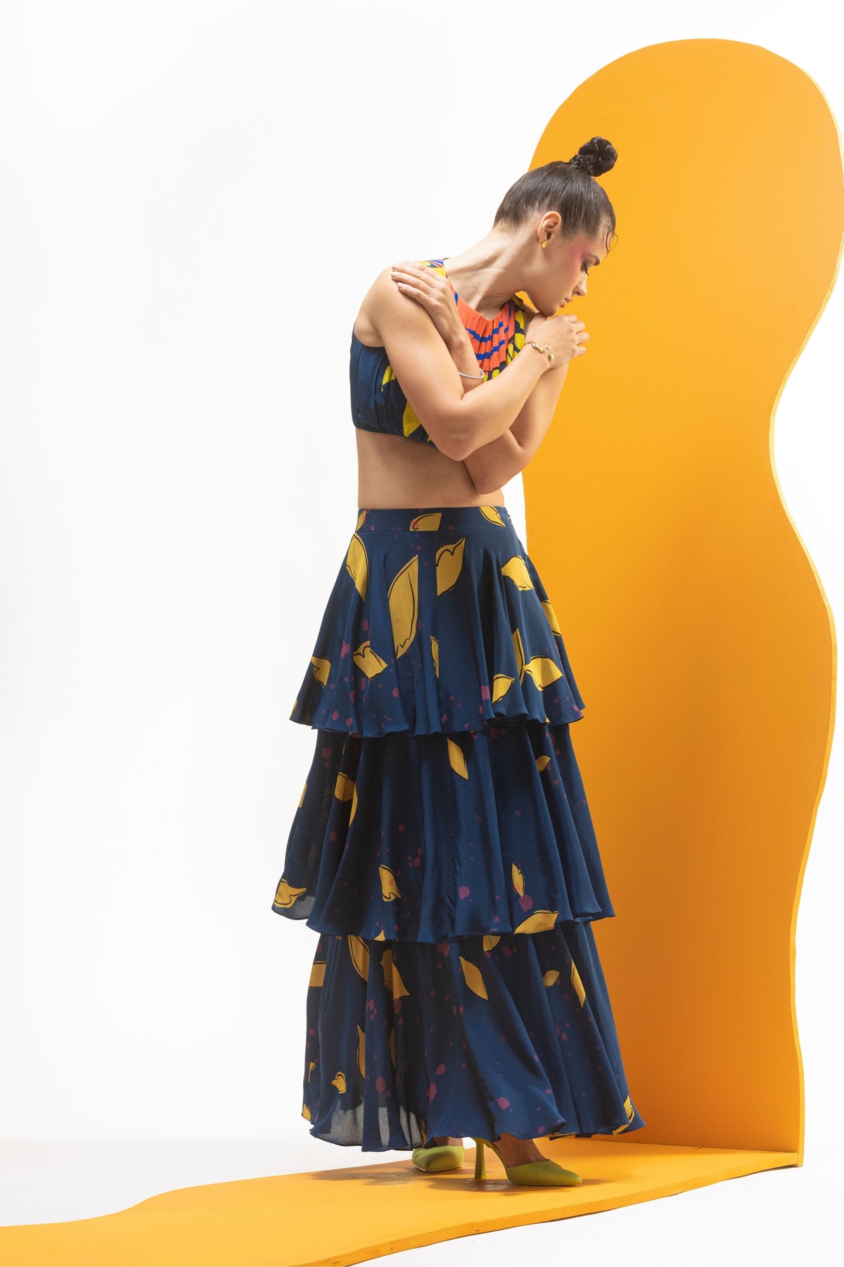 Why Not Blue Skirt Set