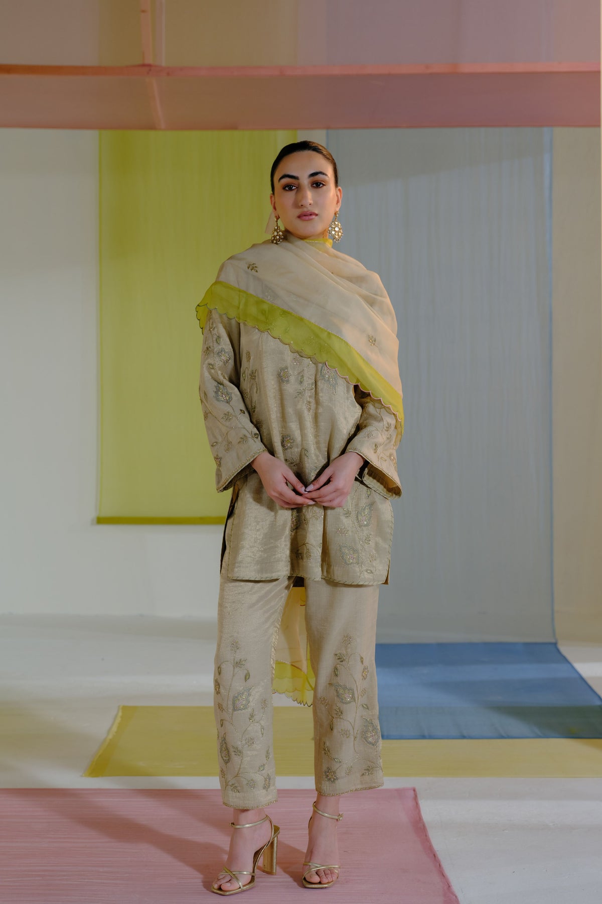 Riba Short Kurta Set