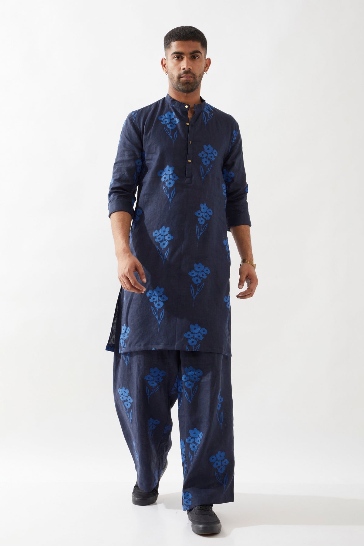 Zayn Farm Navy Kurta