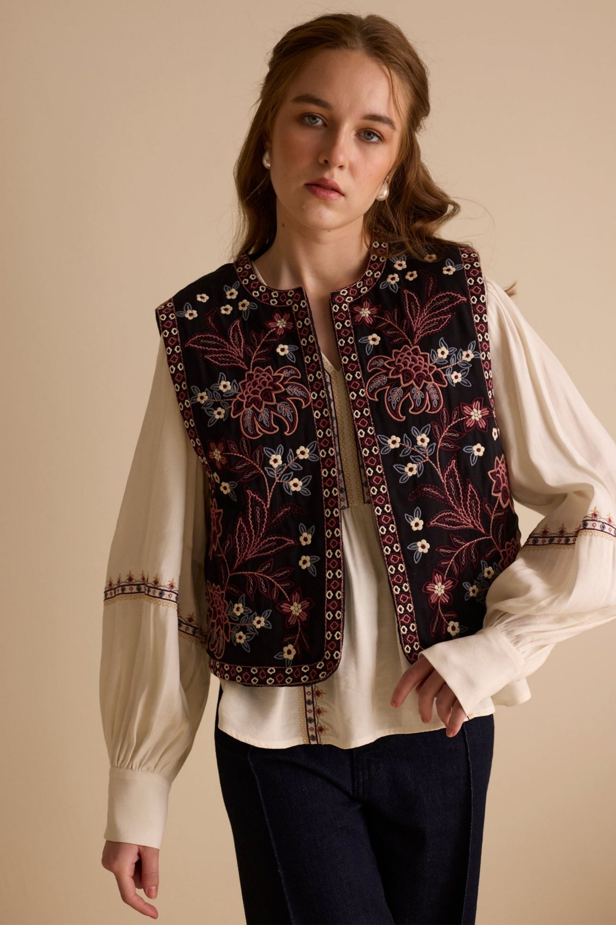 Black Sadie Gilet