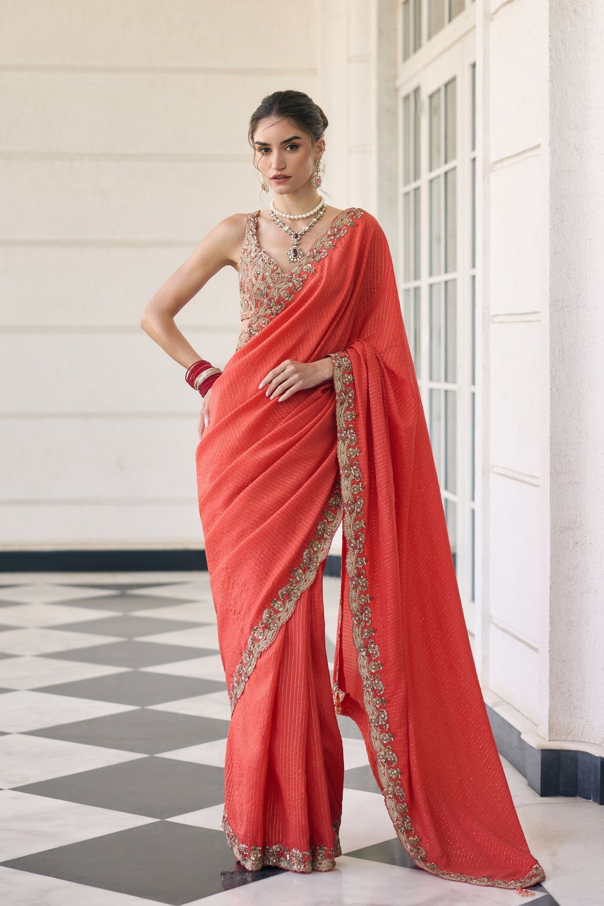Cosmos Saree Set