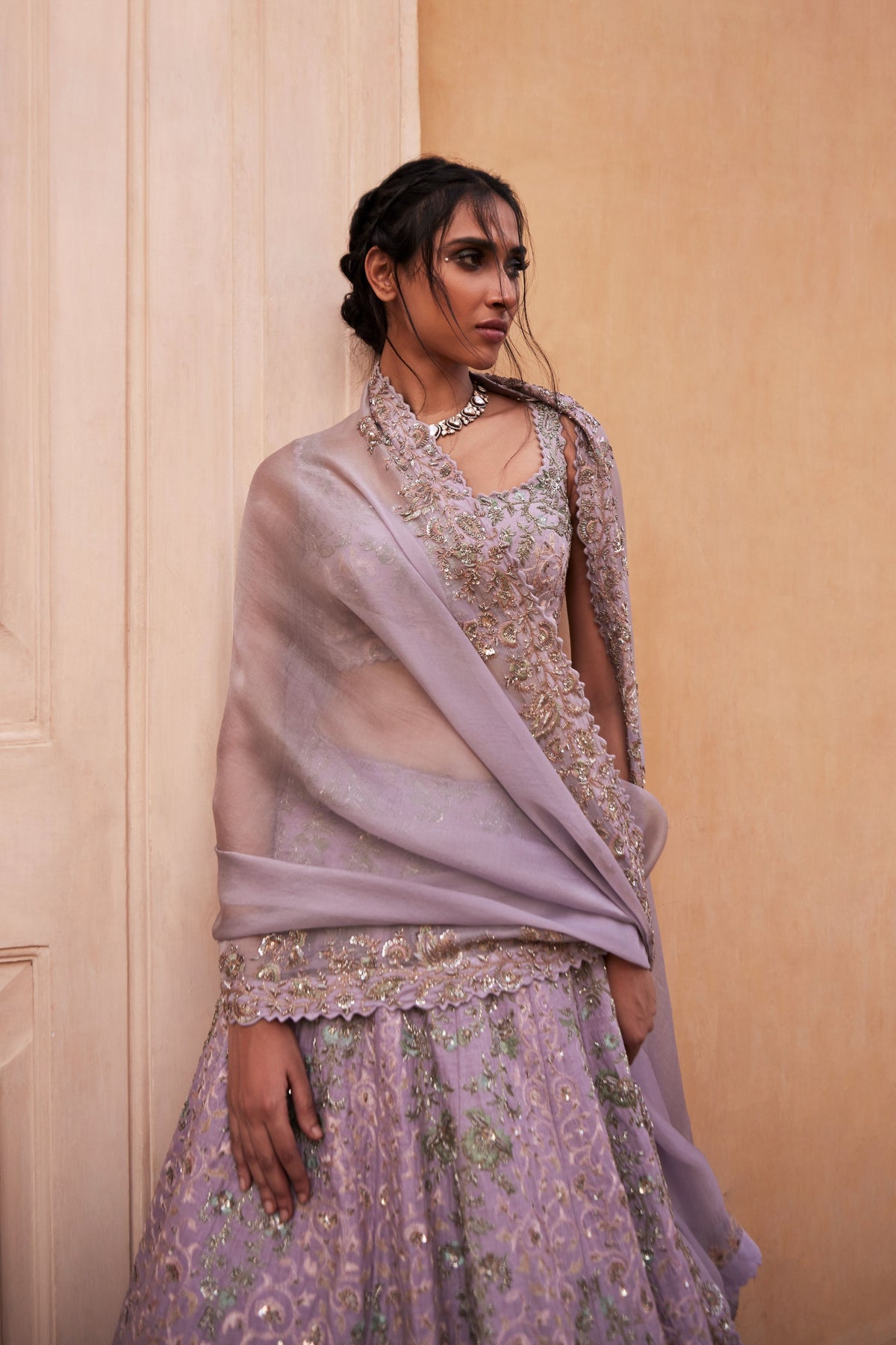 Leela Florette Lehenga