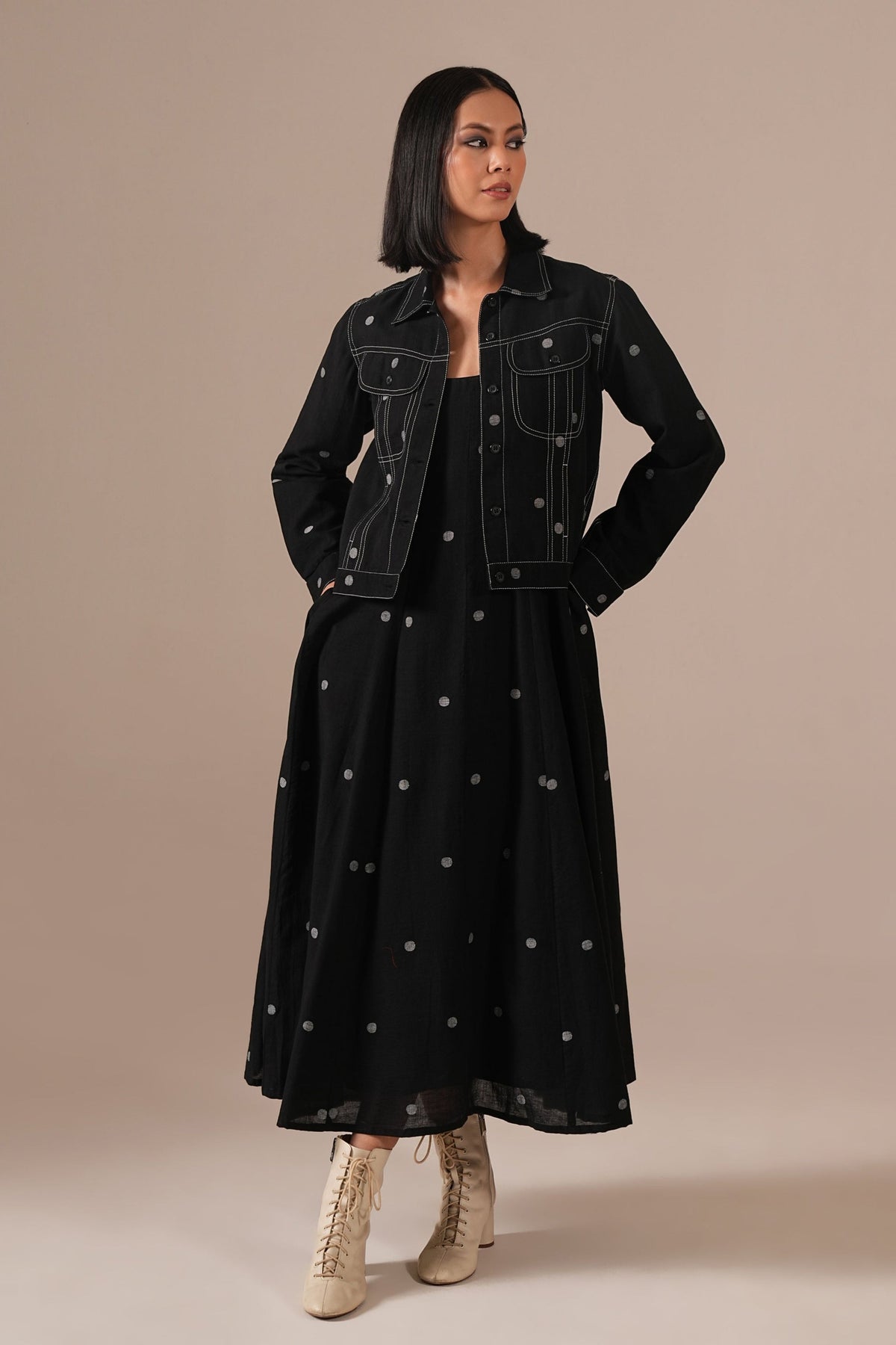 Orion Dress With Jacket