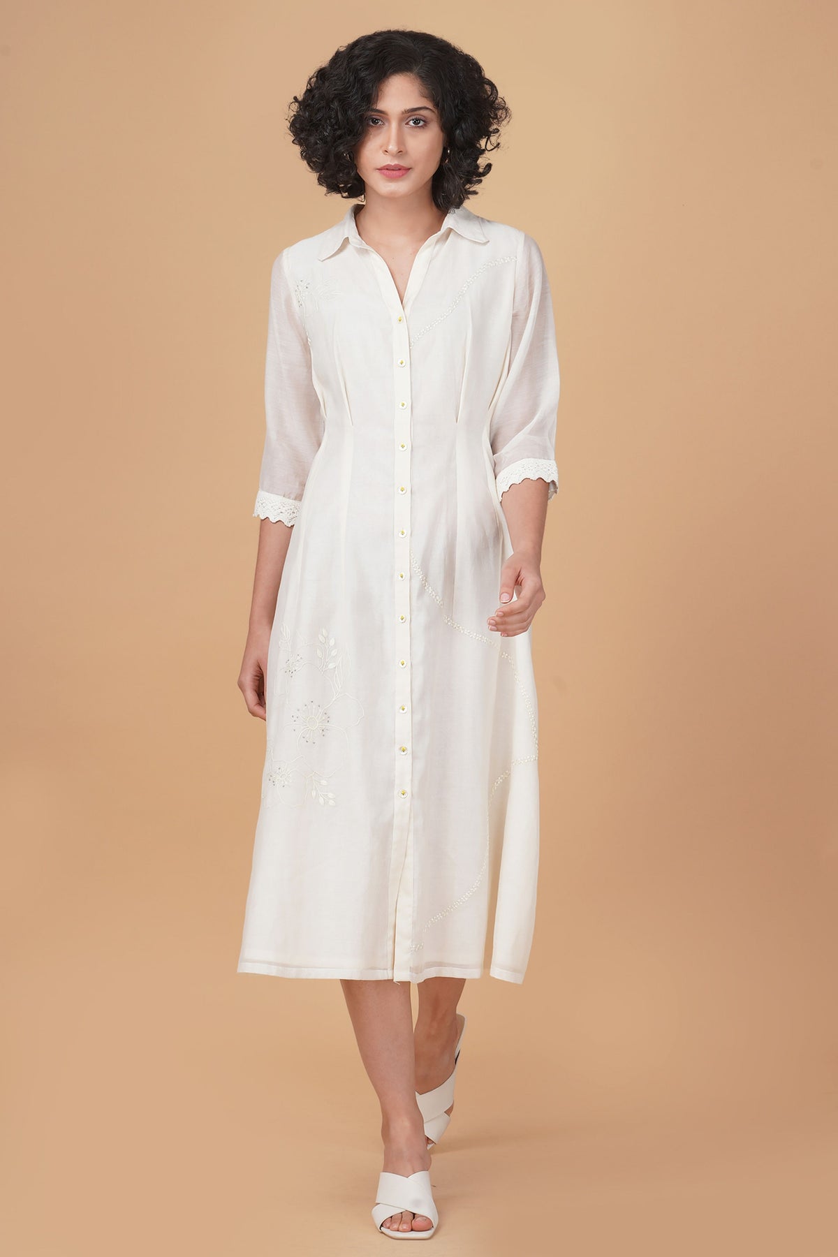 Azisai Ivory Dress