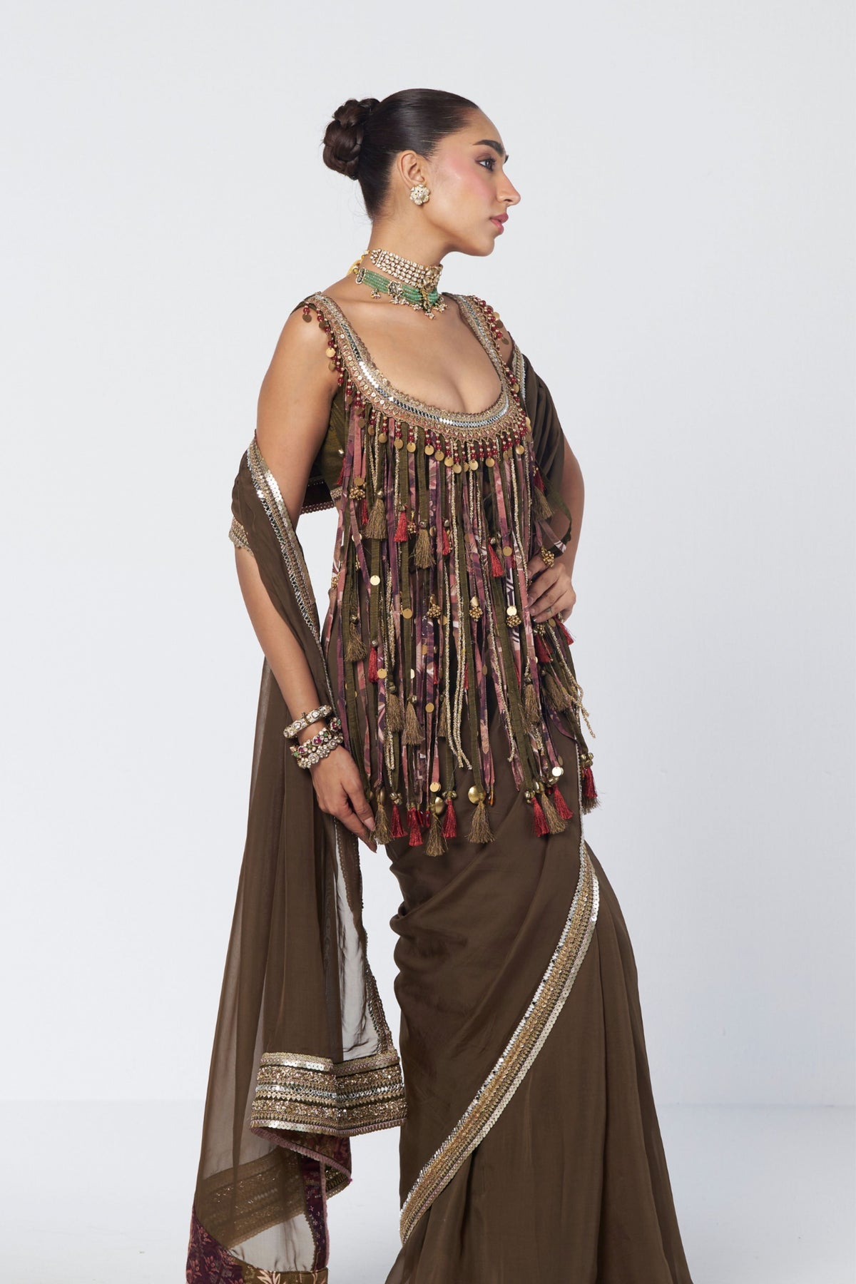 Charm Saree Set