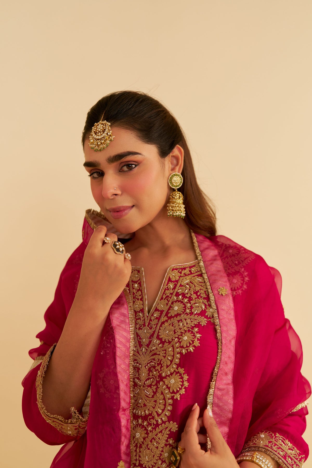 Hiba Hotpink Salwar Set