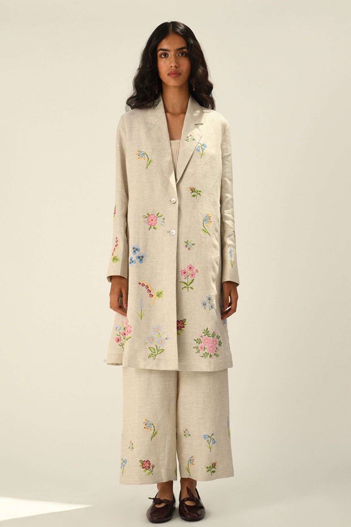 Delbard Embroidered Pants