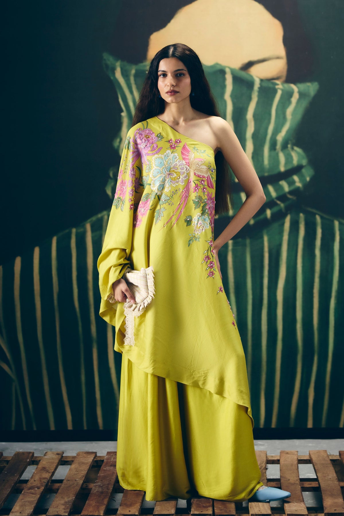 Natsu Yellow Co-ord Set