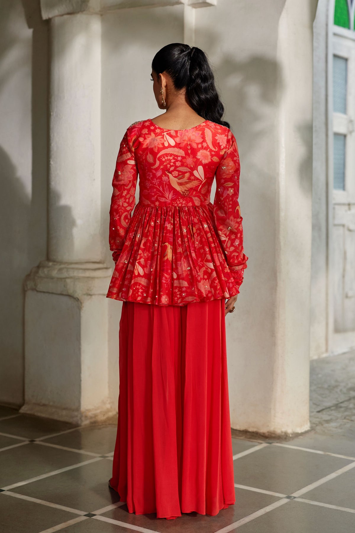 Noci Peplum Set