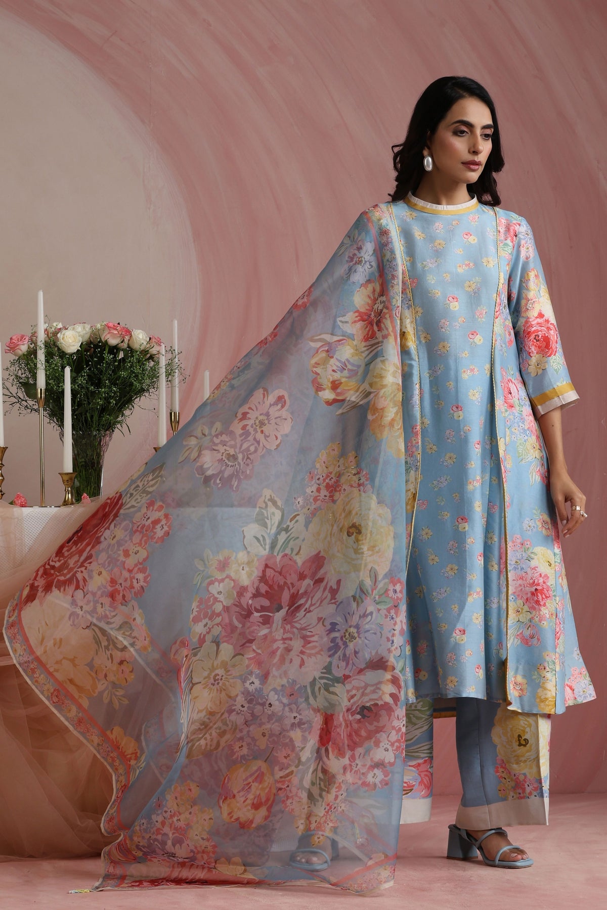 Blossoms Kurta Set