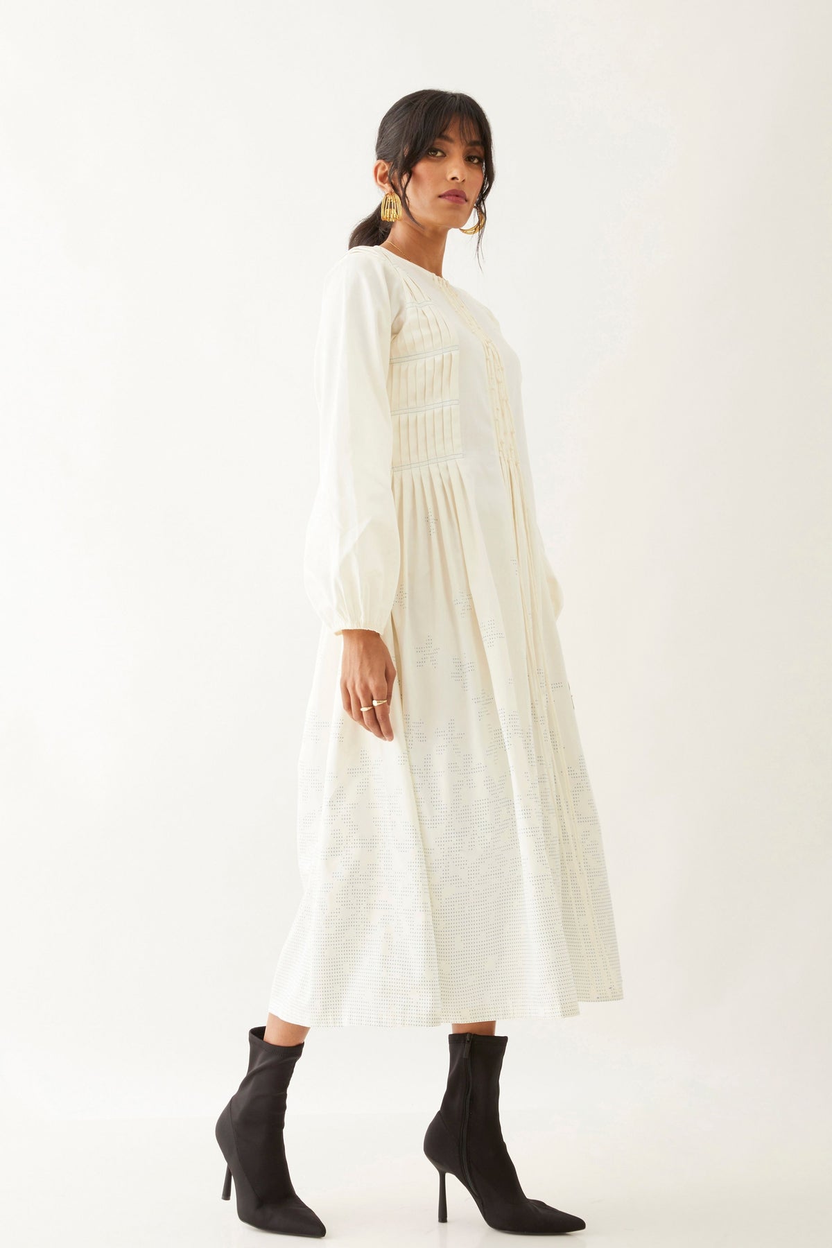 Hazel Off White Dress