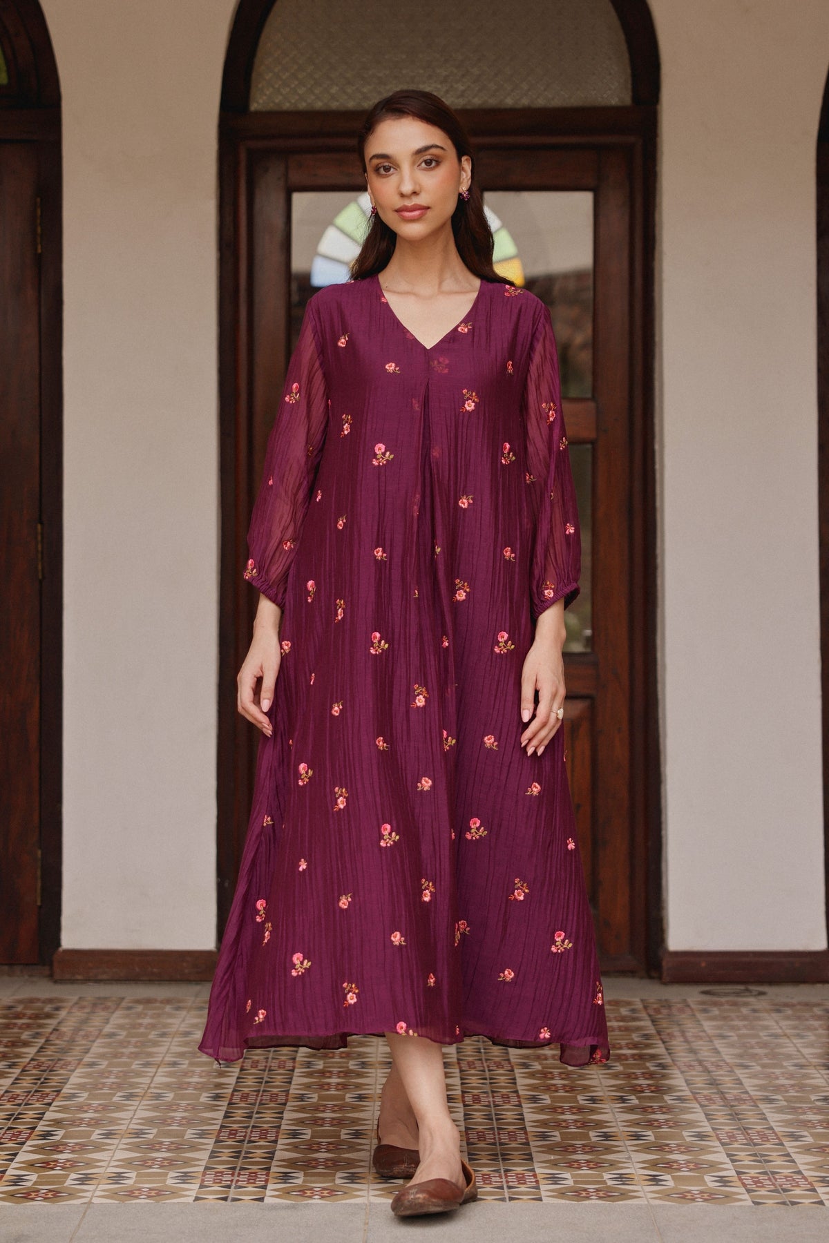 Amethyst Bloom Dress