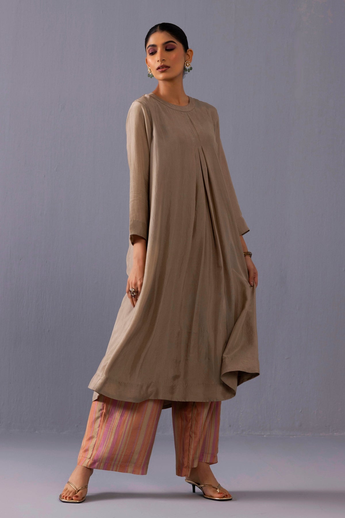 Maya Grey Kurta Set