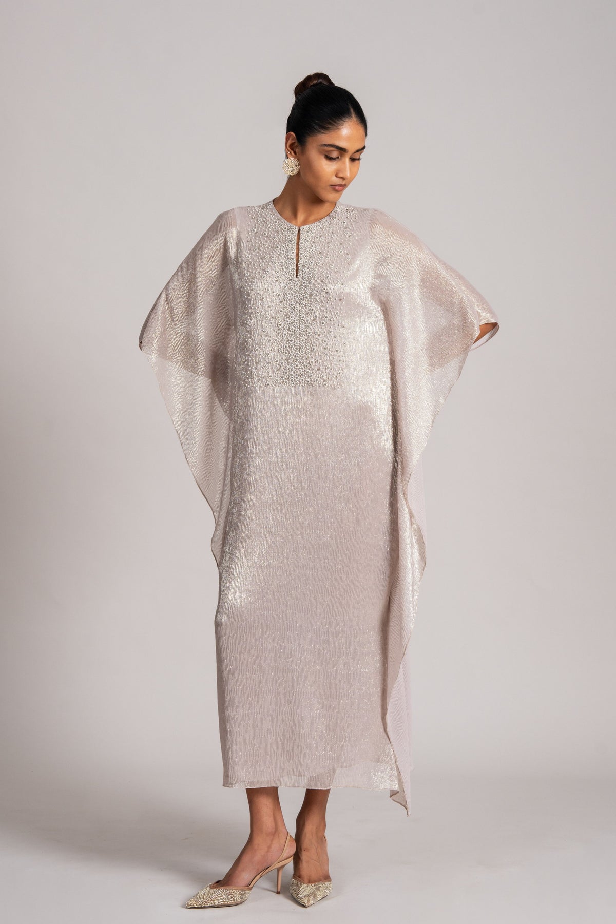 Pearl Meteor Long Kaftan