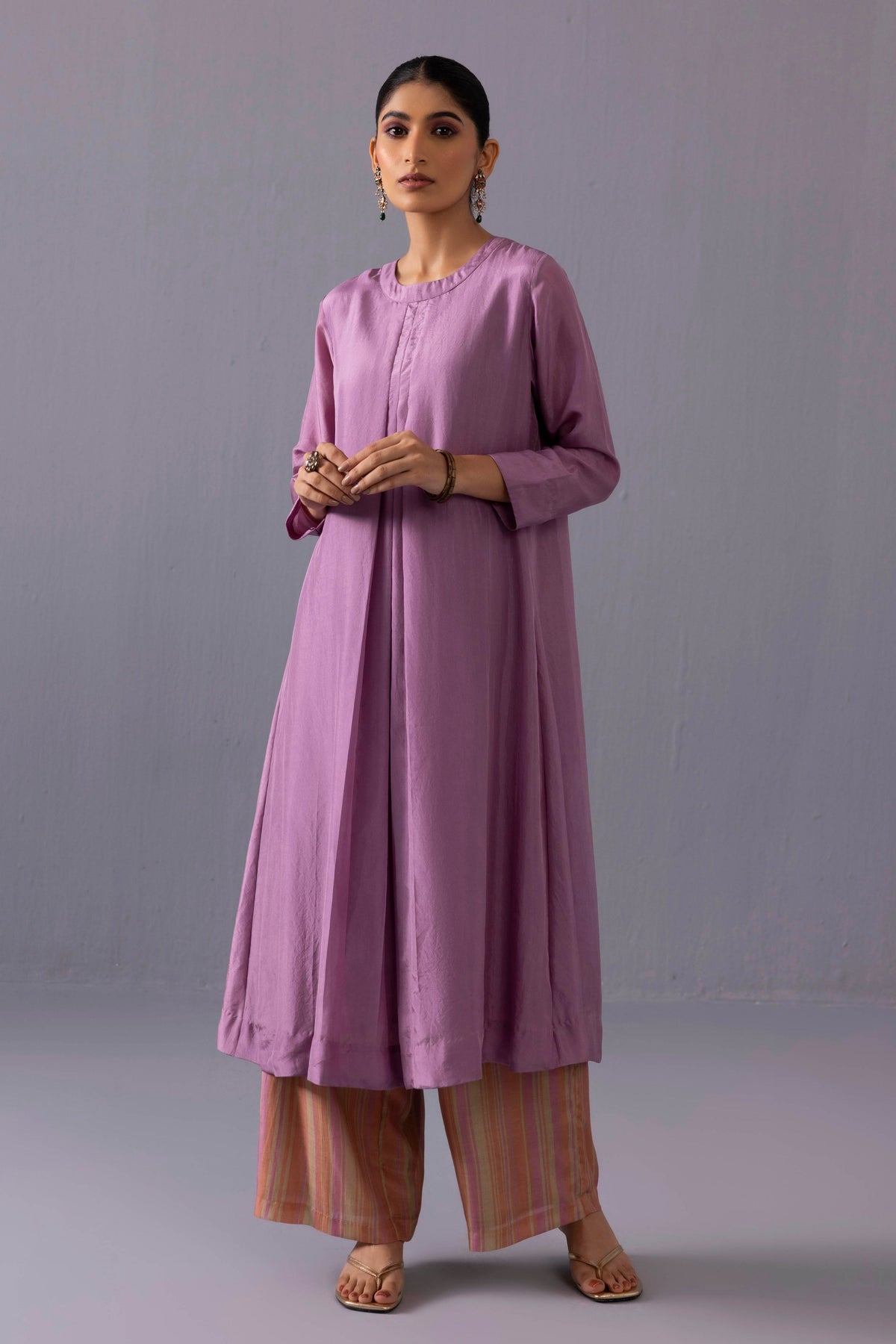 Maya Purple Kurta Set