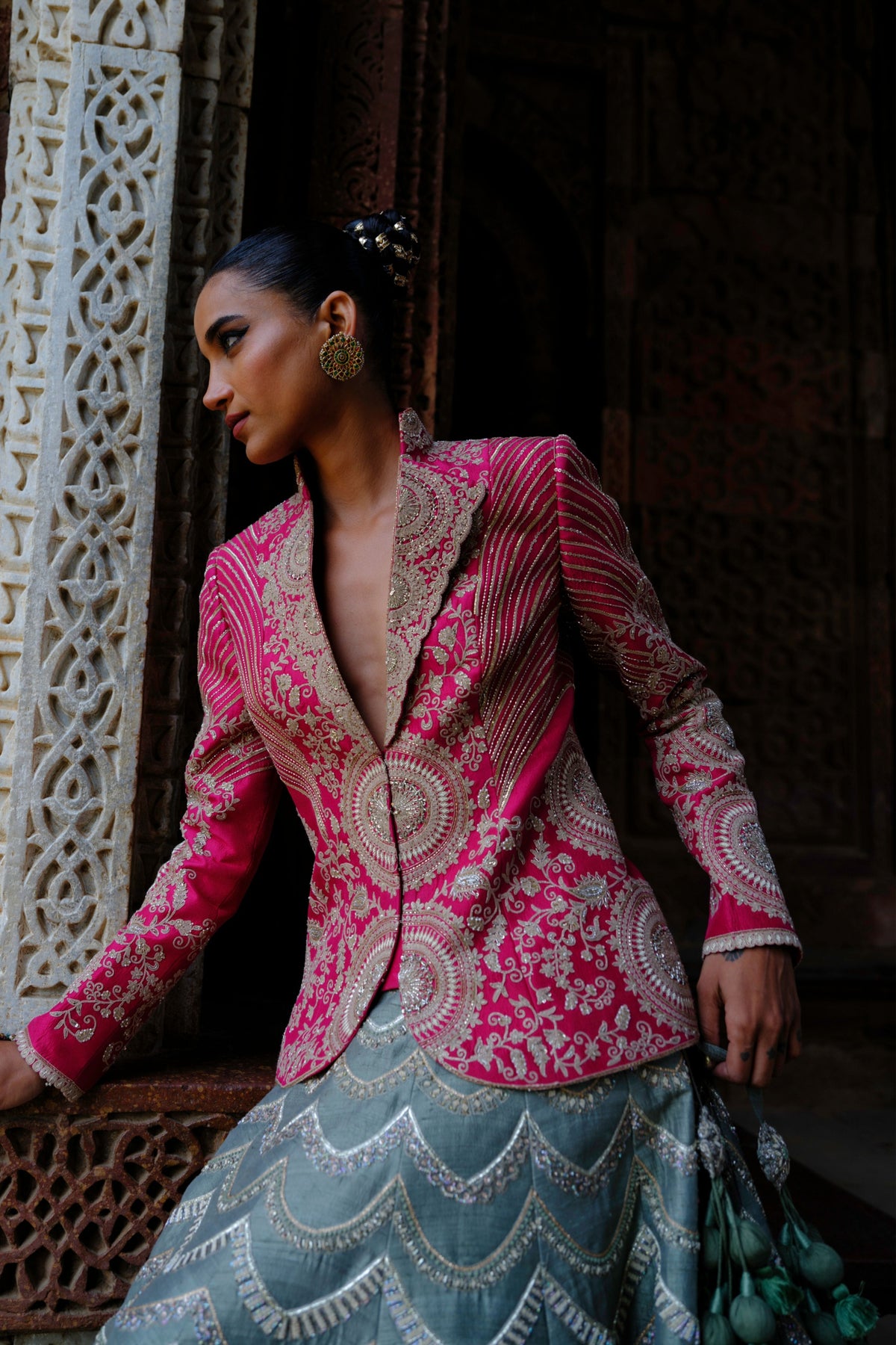 Jewel Lehenga With Jacket