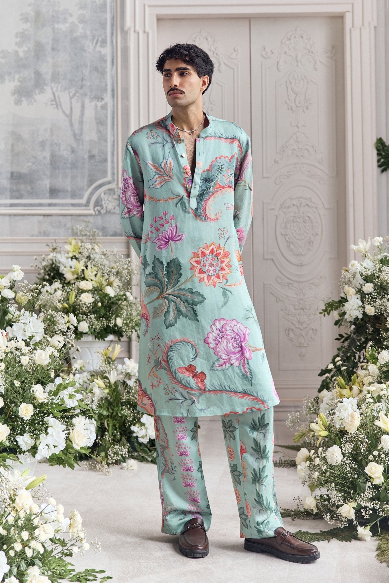 Nadir Kurta Set - Mahima Mahajan Menswear - Elahe