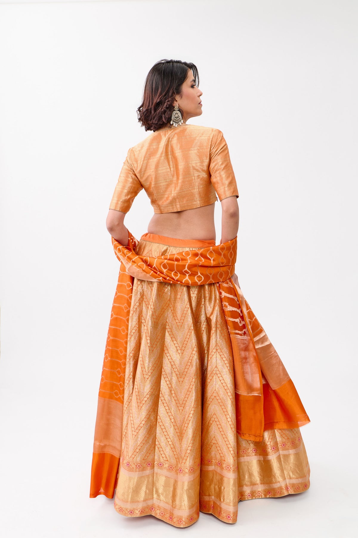 Orange Aarwa Lehenga Set