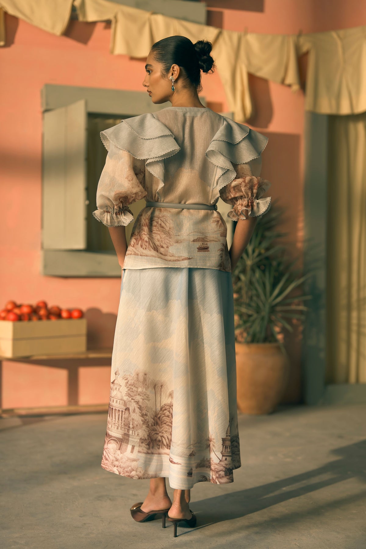 Porto Delft Bloom Top